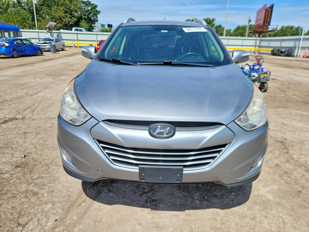 2013 Hyundai Tucson Gls Серый vin: KM8JU3AC5DU739250