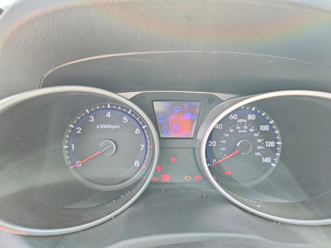 2013 Hyundai Tucson Gls Серый vin: KM8JU3AC5DU739250