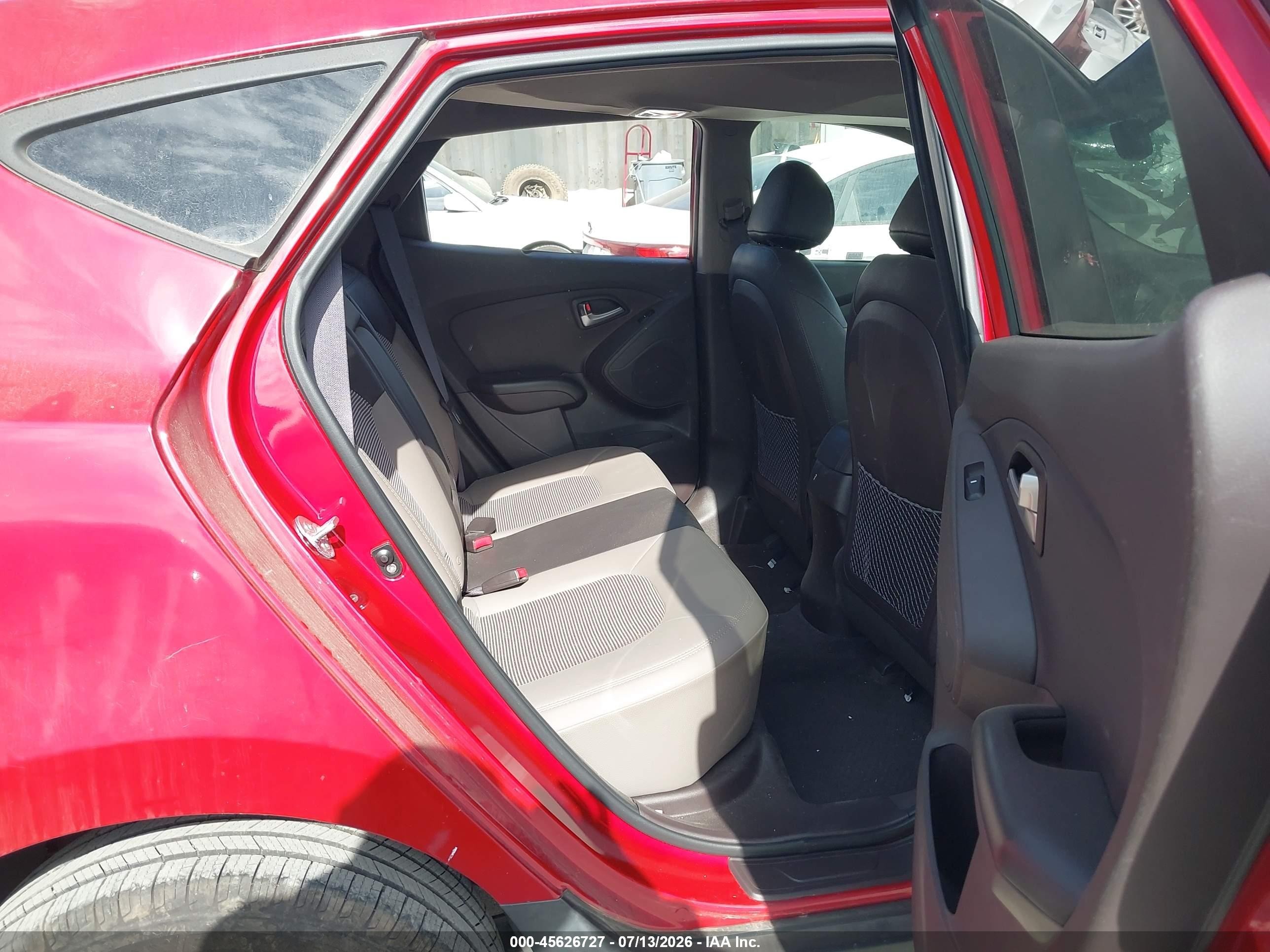 2013 Hyundai Tucson Gls Красный vin: KM8JU3AC5DU766058