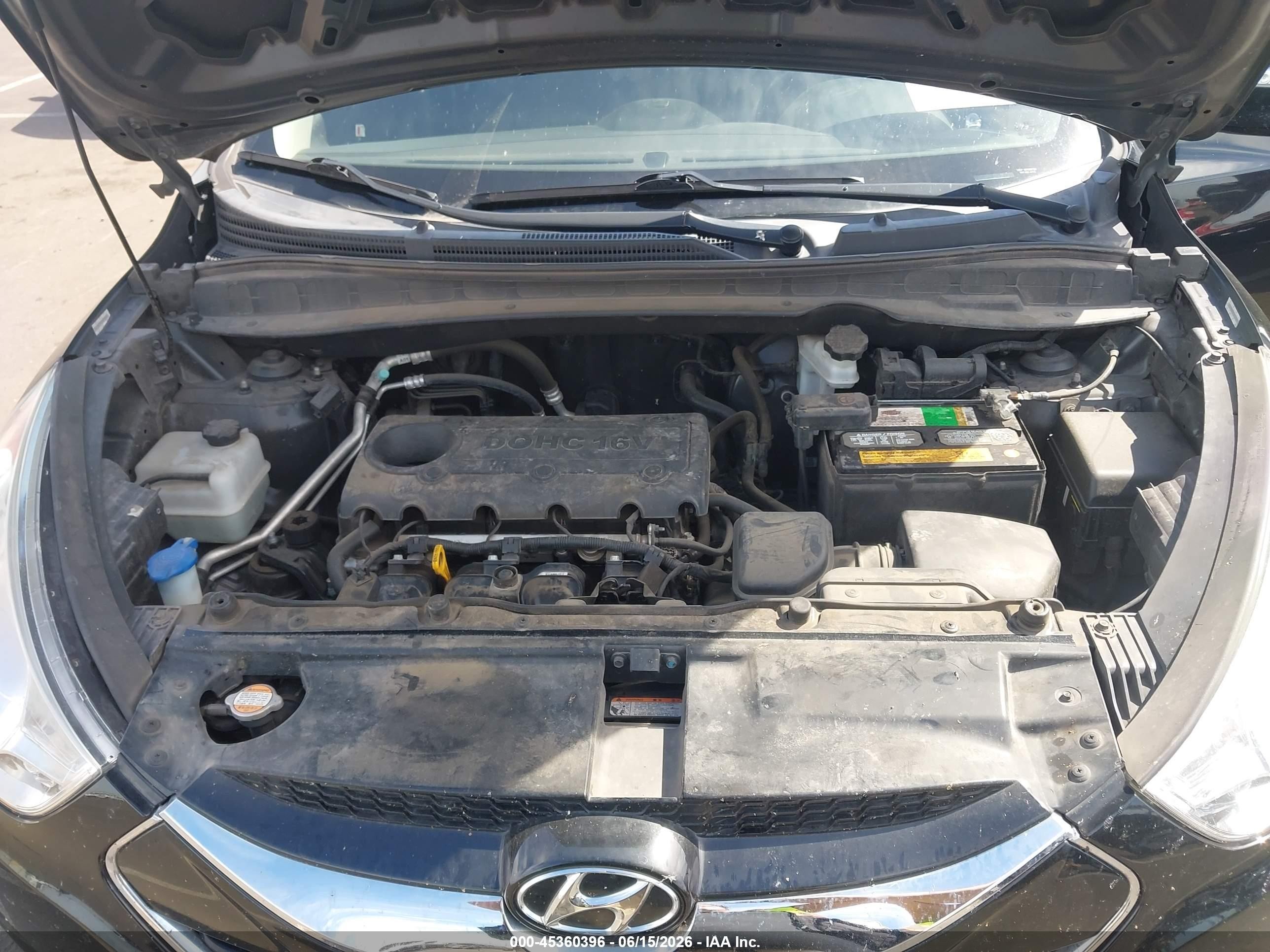 2010 Hyundai Tucson Limited Black vin: KM8JU3AC6AU041712