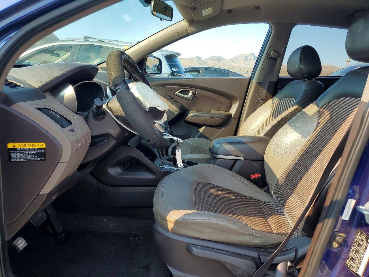 2011 Hyundai Tucson Gls Blue vin: KM8JU3AC6BU125417
