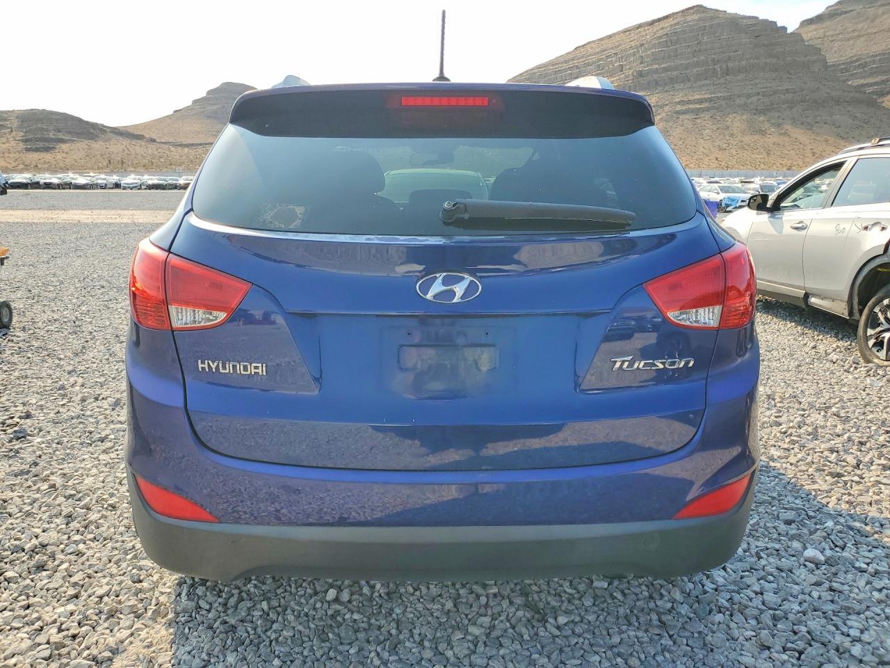 2011 Hyundai Tucson Gls Blue vin: KM8JU3AC6BU125417