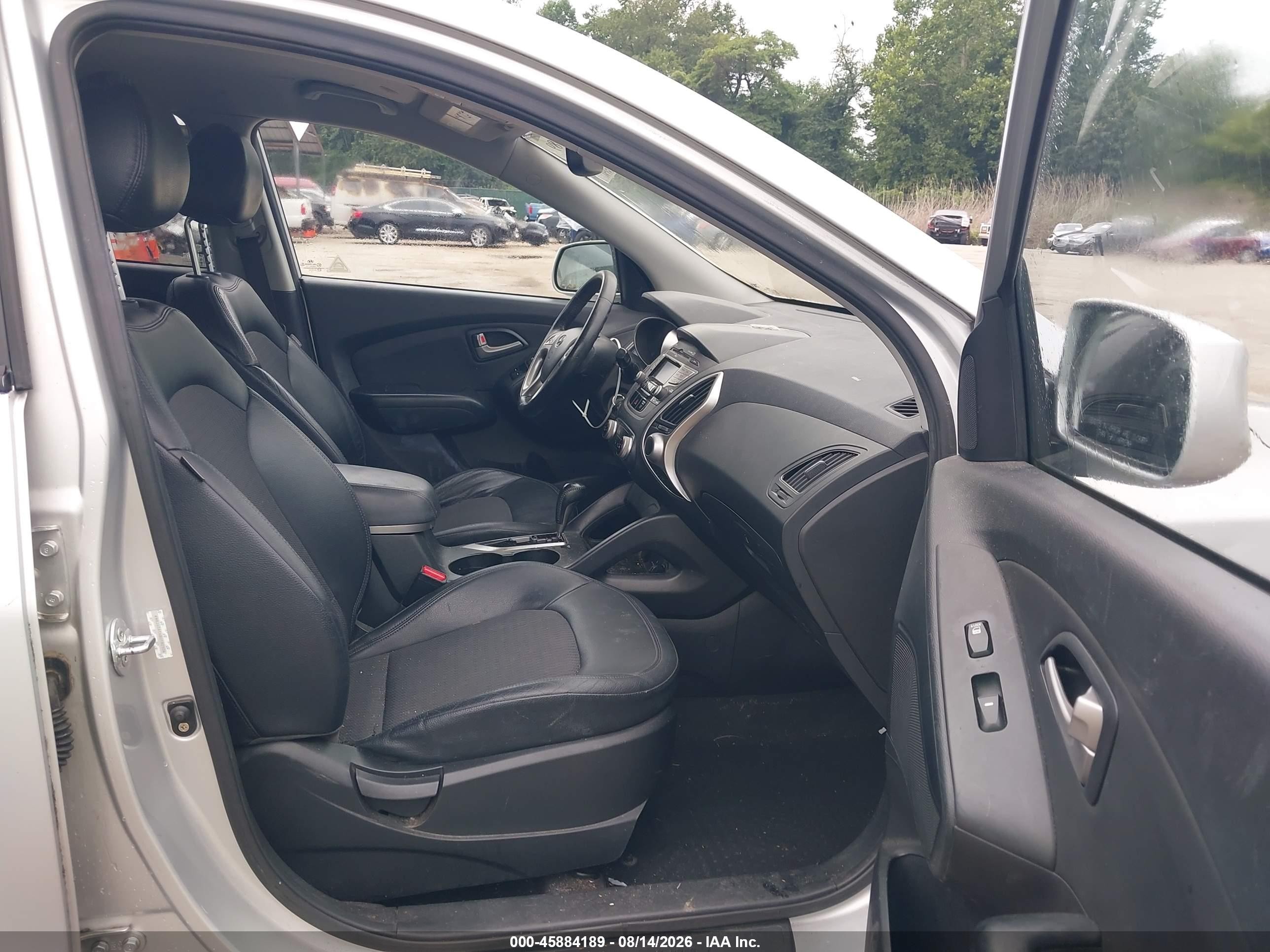2011 Hyundai Tucson Gls Silver vin: KM8JU3AC6BU192504