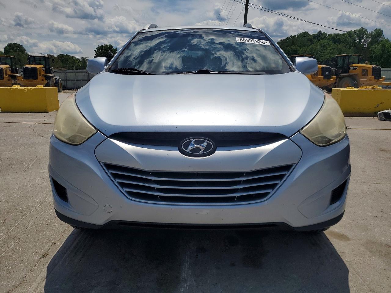 2011 Hyundai Tucson Gls Blue vin: KM8JU3AC6BU205946