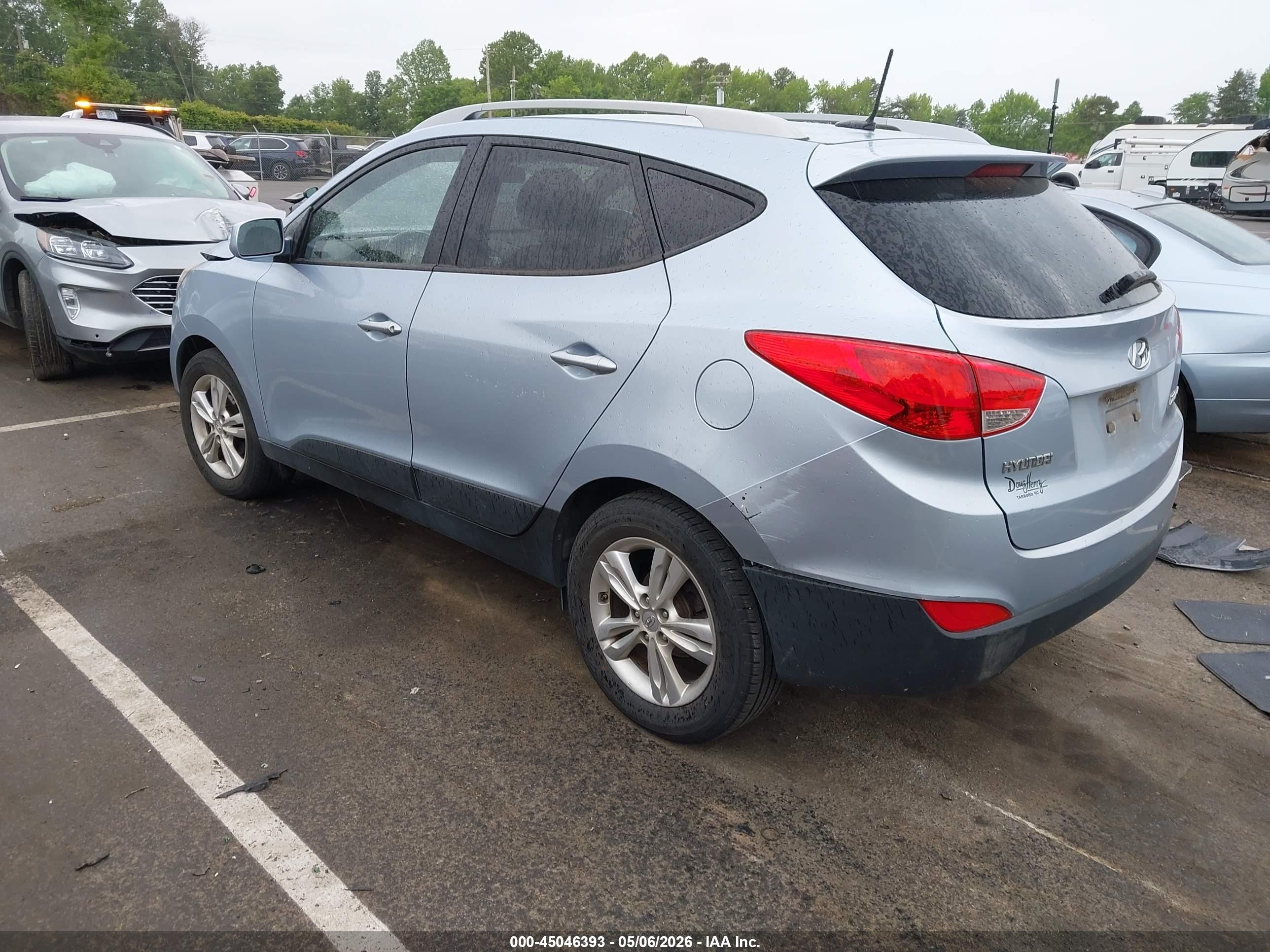 2011 Hyundai Tucson Gls Синий vin: KM8JU3AC6BU213027