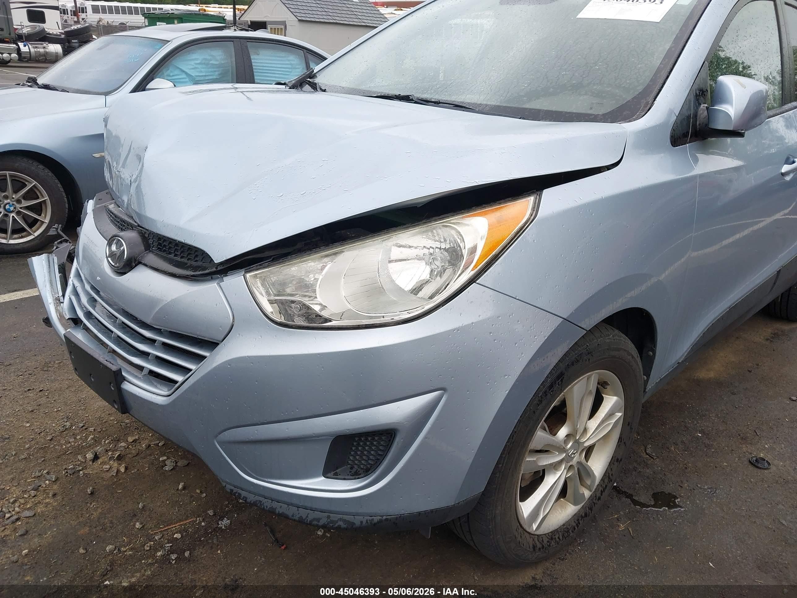 2011 Hyundai Tucson Gls Синий vin: KM8JU3AC6BU213027