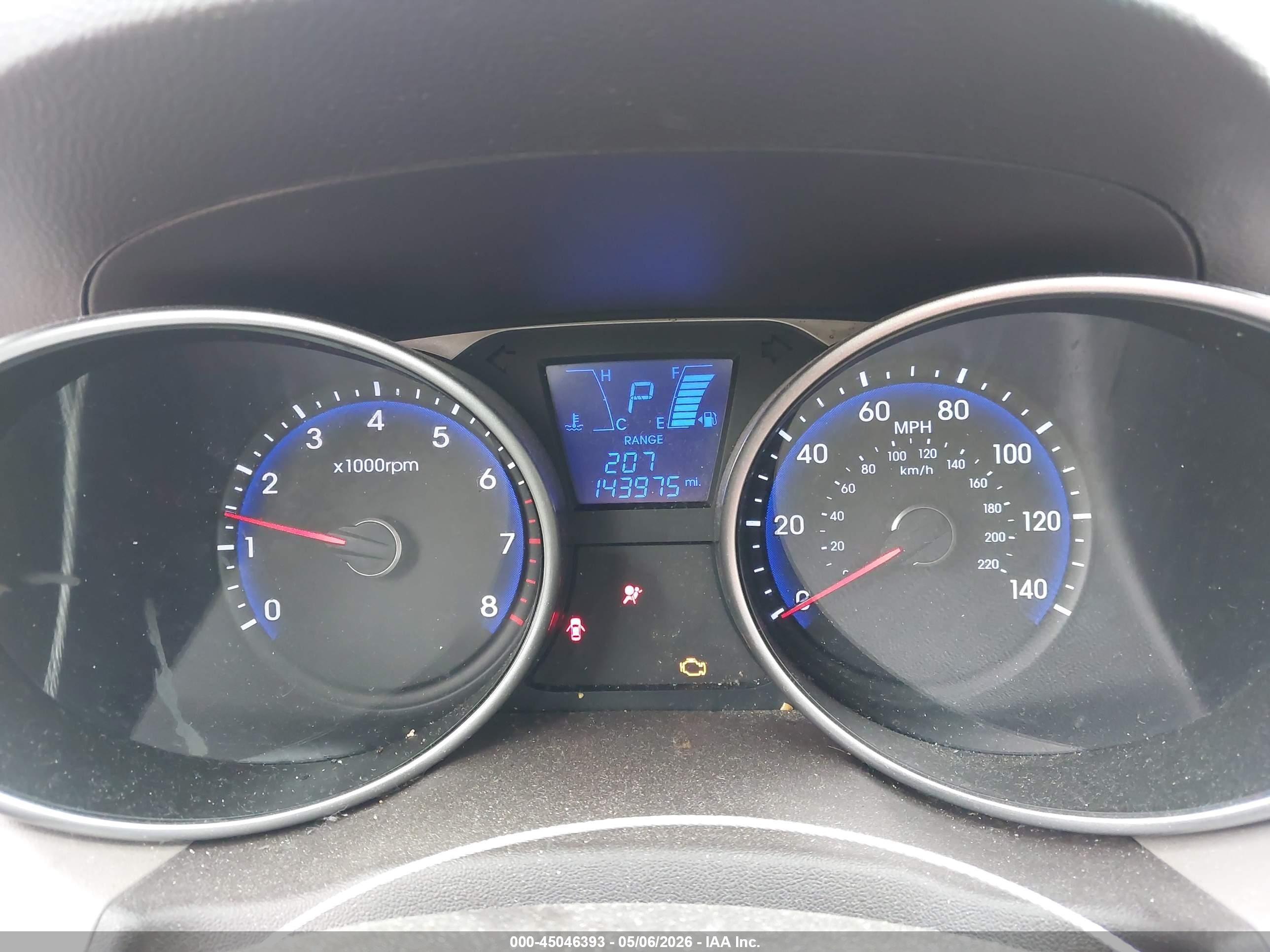 2011 Hyundai Tucson Gls Синий vin: KM8JU3AC6BU213027