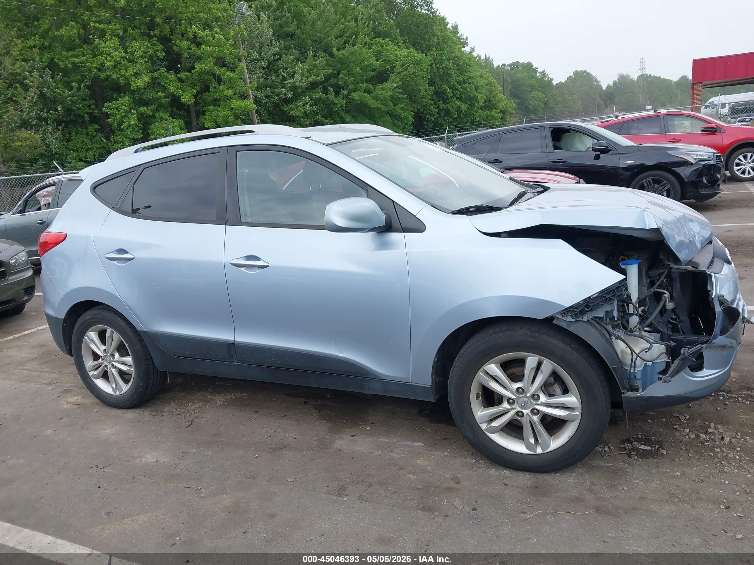 2011 Hyundai Tucson Gls Синий vin: KM8JU3AC6BU213027