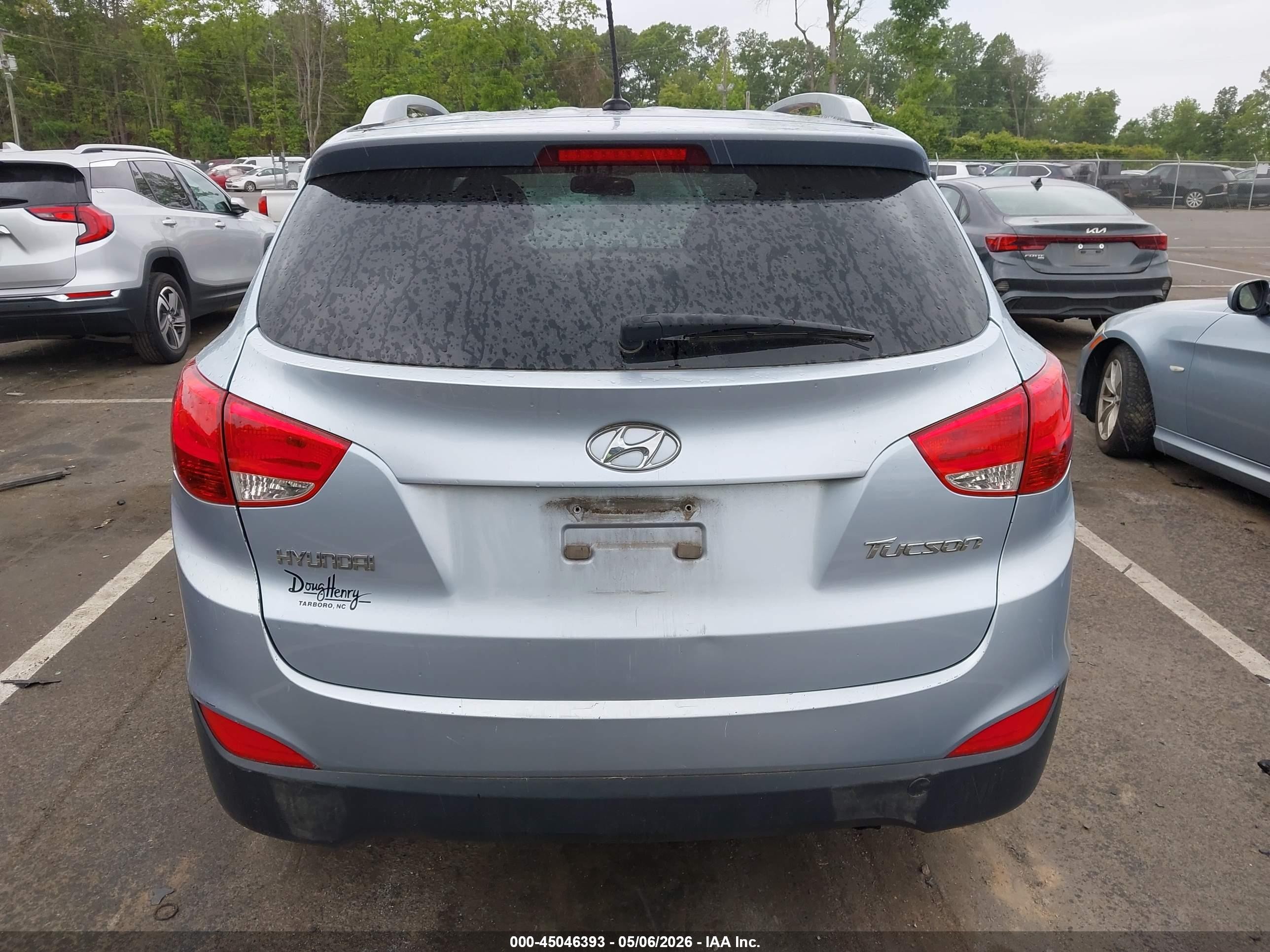 2011 Hyundai Tucson Gls Синий vin: KM8JU3AC6BU213027