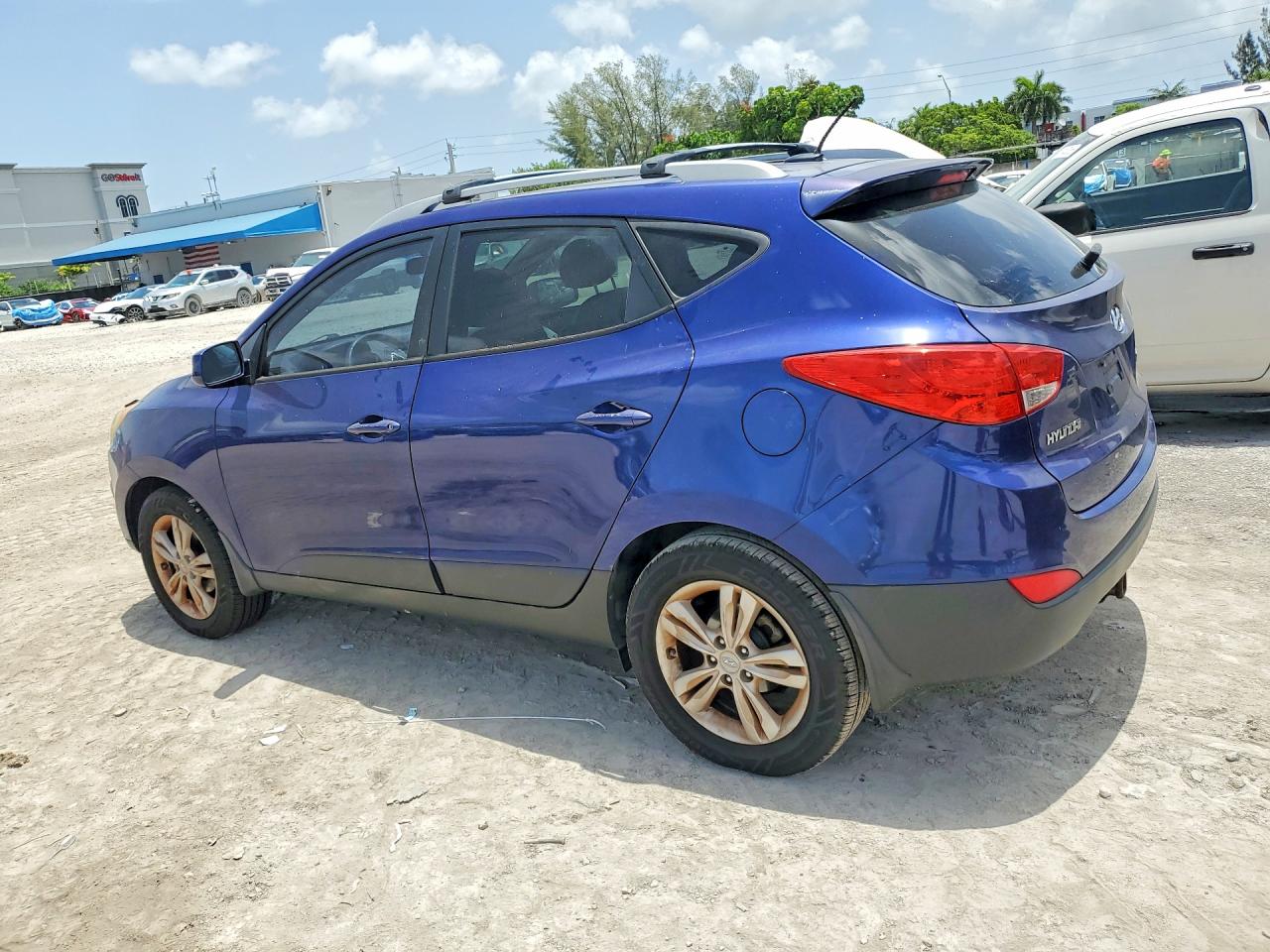 2011 Hyundai Tucson Gls Blue vin: KM8JU3AC6BU219880