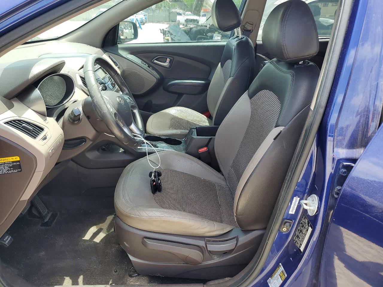 2011 Hyundai Tucson Gls Blue vin: KM8JU3AC6BU219880