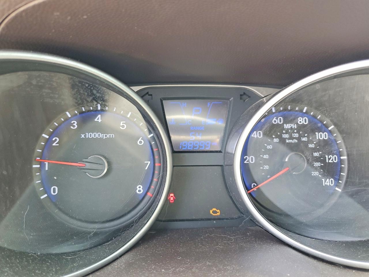 2011 Hyundai Tucson Gls Blue vin: KM8JU3AC6BU219880