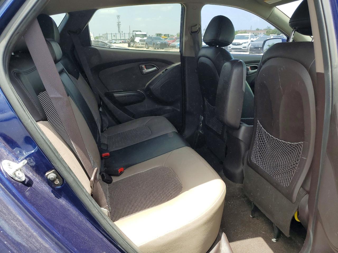 2011 Hyundai Tucson Gls Blue vin: KM8JU3AC6BU219880