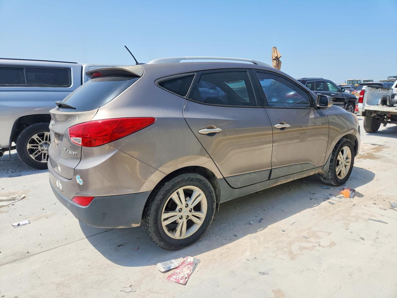 2011 Hyundai Tucson Gls Tan vin: KM8JU3AC6BU261837