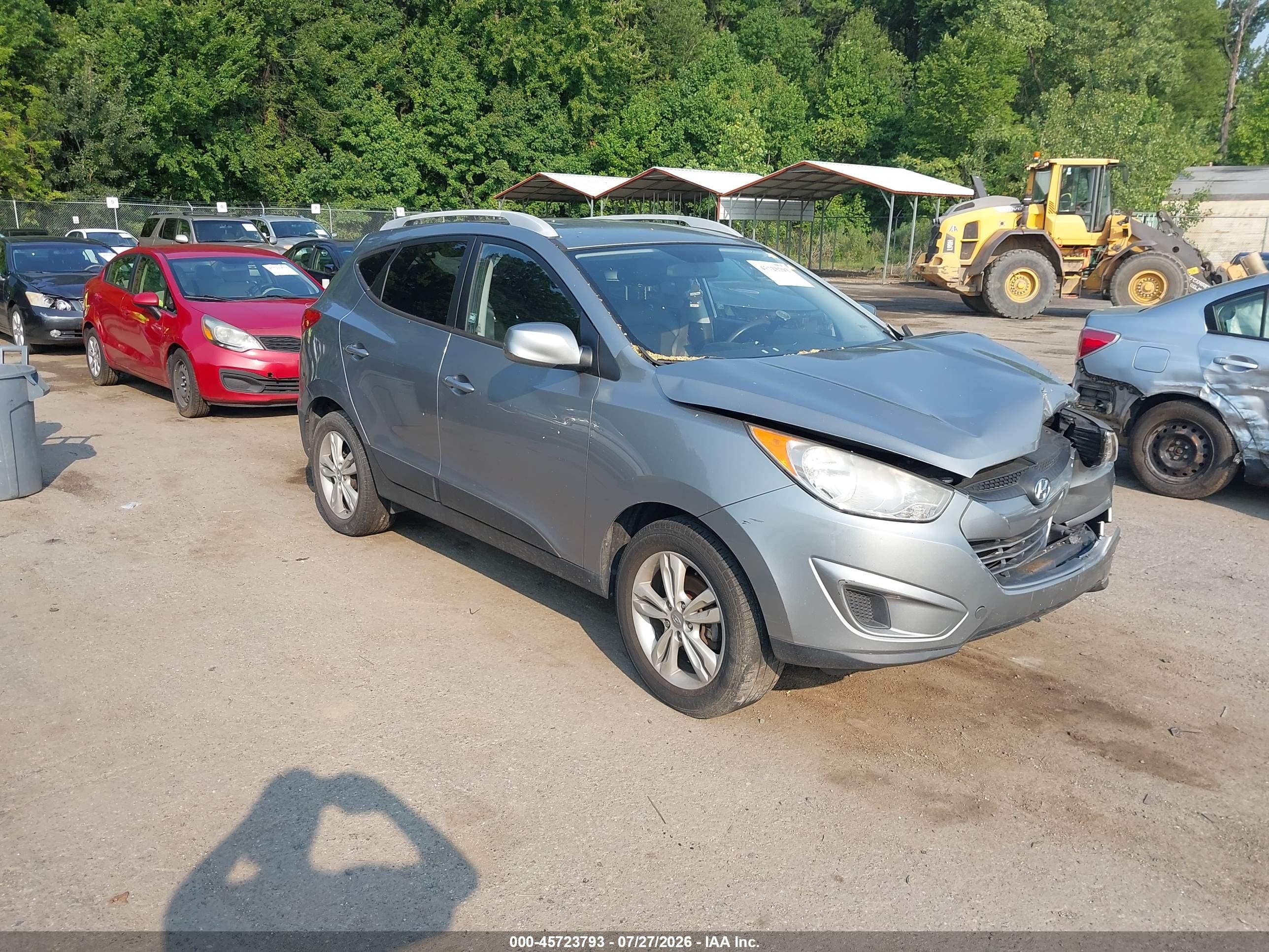 2011 Hyundai Tucson Gls Серебряный vin: KM8JU3AC6BU277715