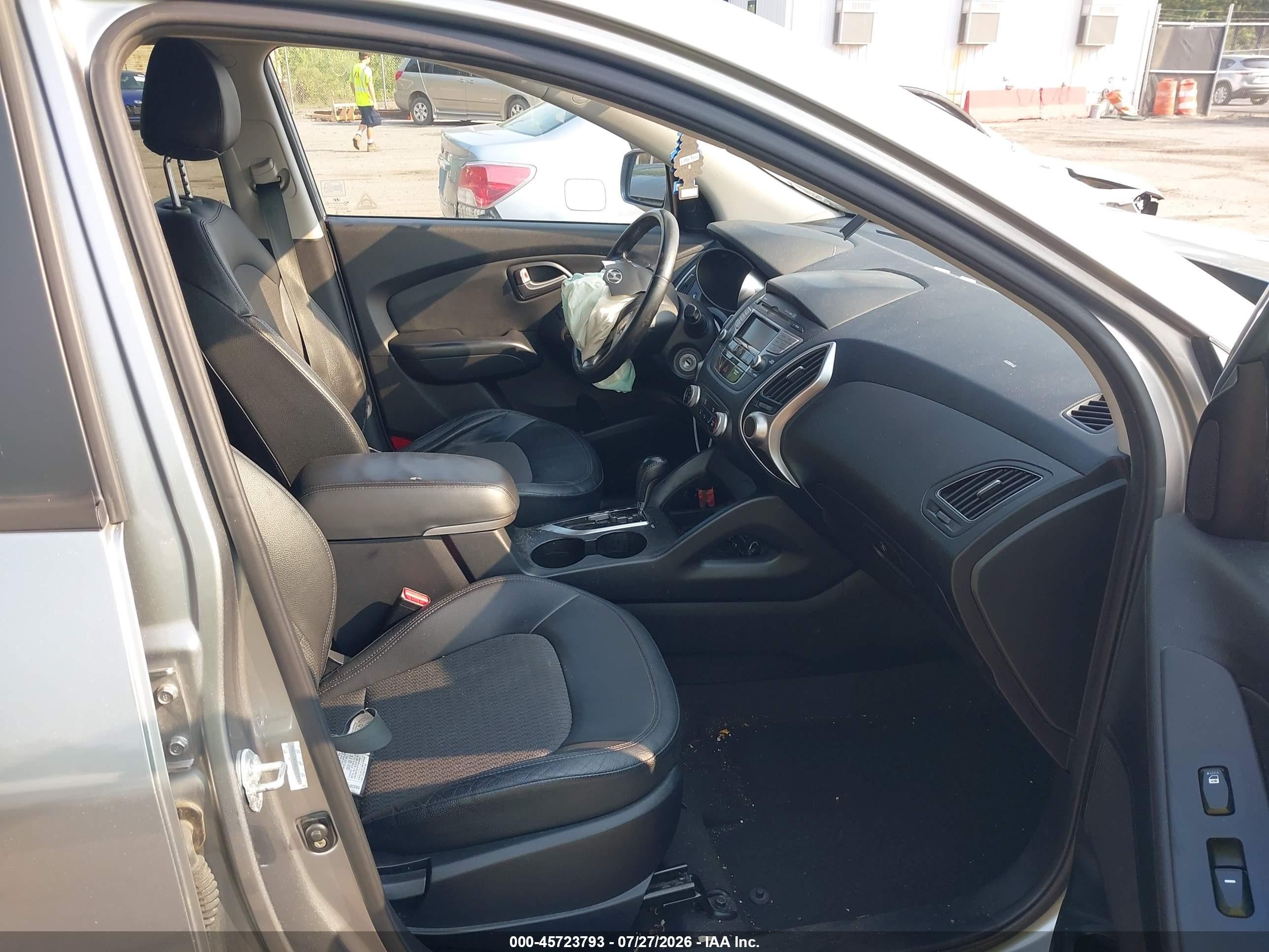 2011 Hyundai Tucson Gls Silver vin: KM8JU3AC6BU277715