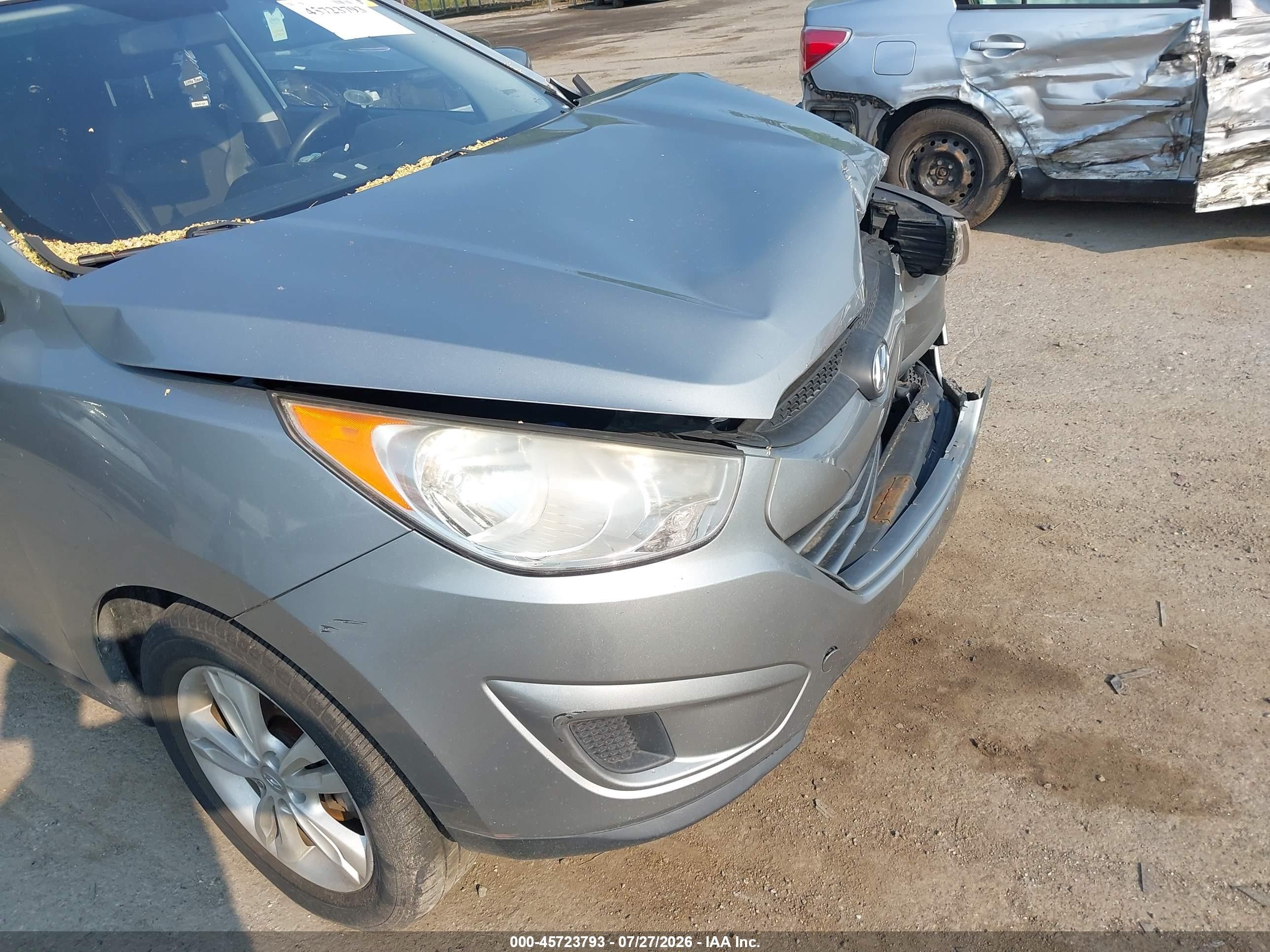 2011 Hyundai Tucson Gls Silver vin: KM8JU3AC6BU277715