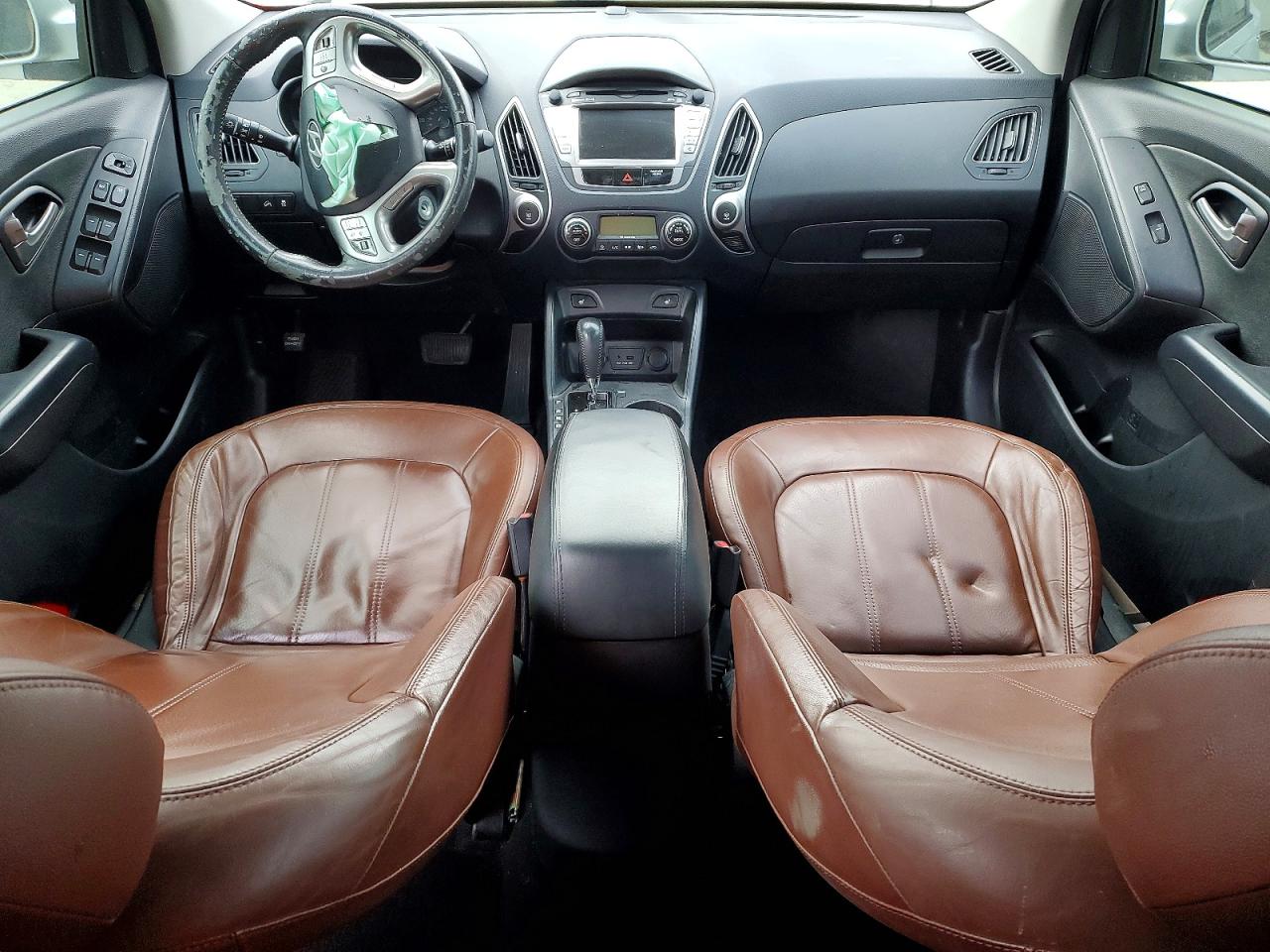 2011 Hyundai Tucson Limited Silver vin: KM8JU3AC6BU282090