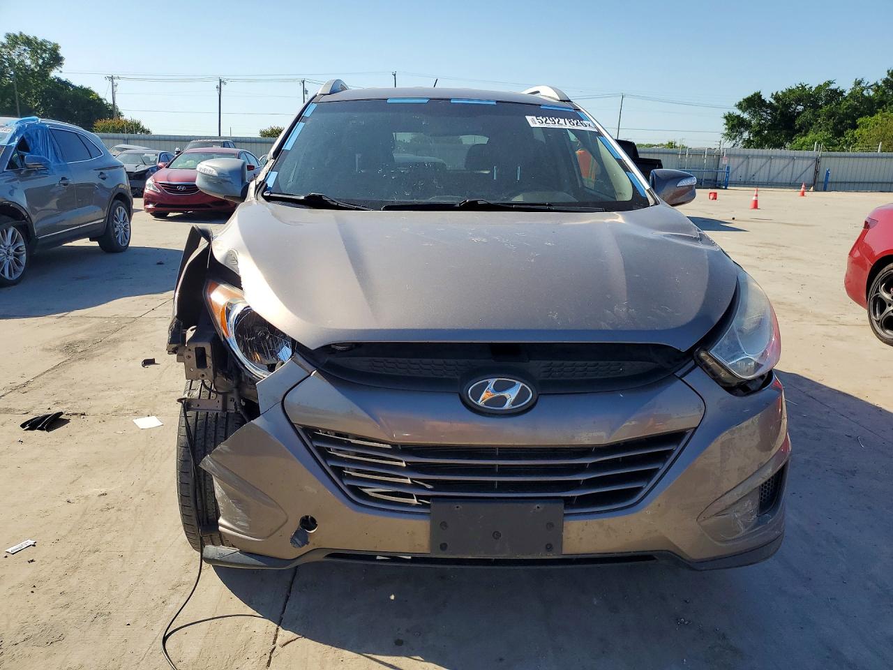 2012 Hyundai Tucson Gls Tan vin: KM8JU3AC6CU338062