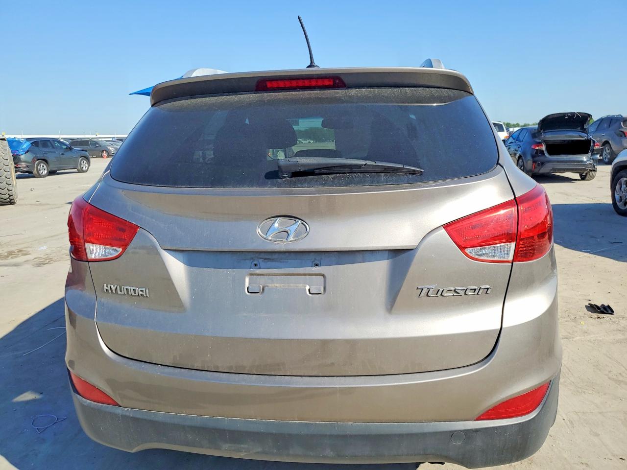 2012 Hyundai Tucson Gls Tan vin: KM8JU3AC6CU338062