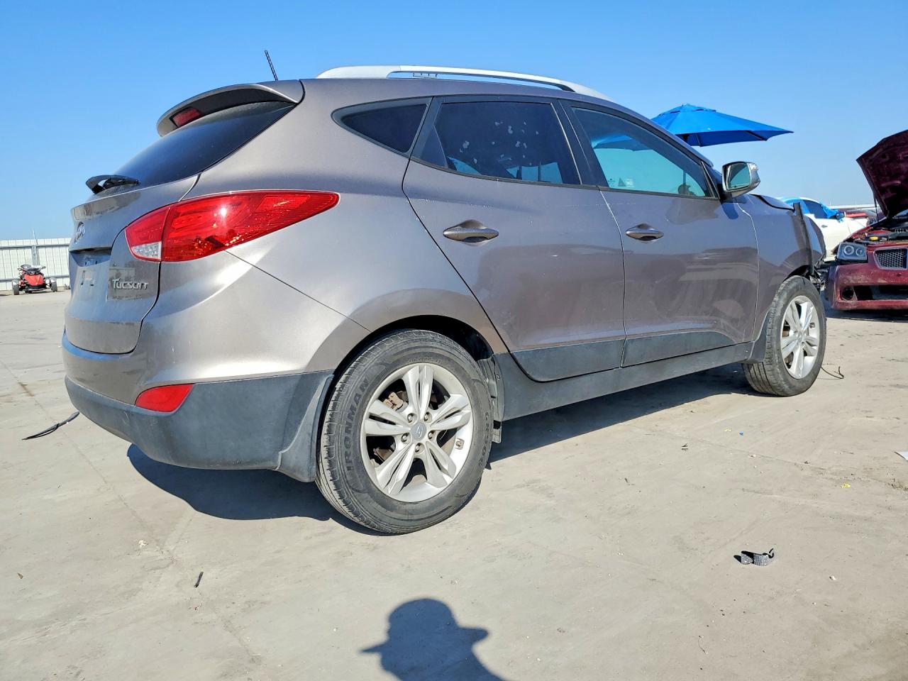2012 Hyundai Tucson Gls Tan vin: KM8JU3AC6CU338062