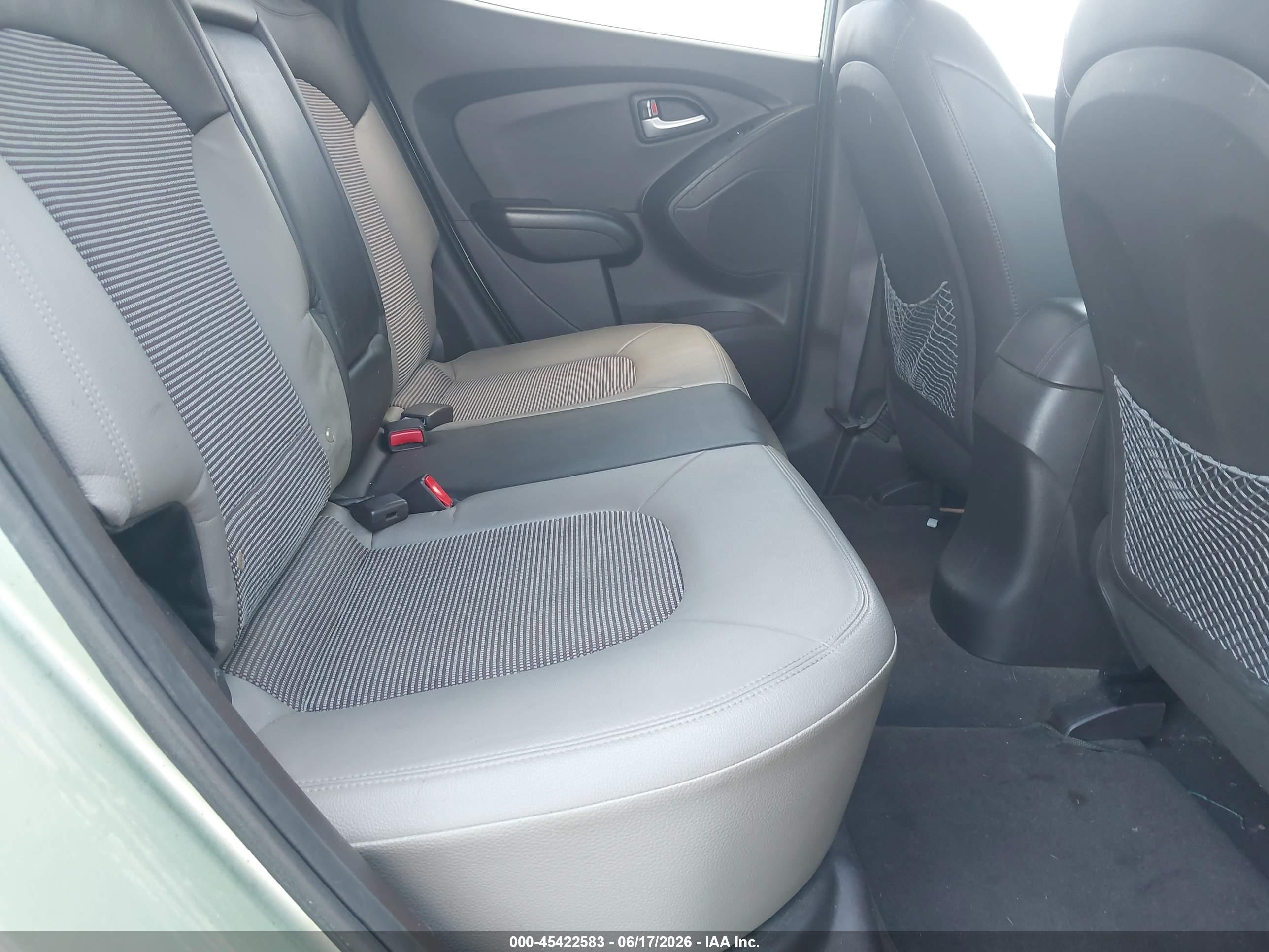 2012 Hyundai Tucson Gls Green vin: KM8JU3AC6CU339664