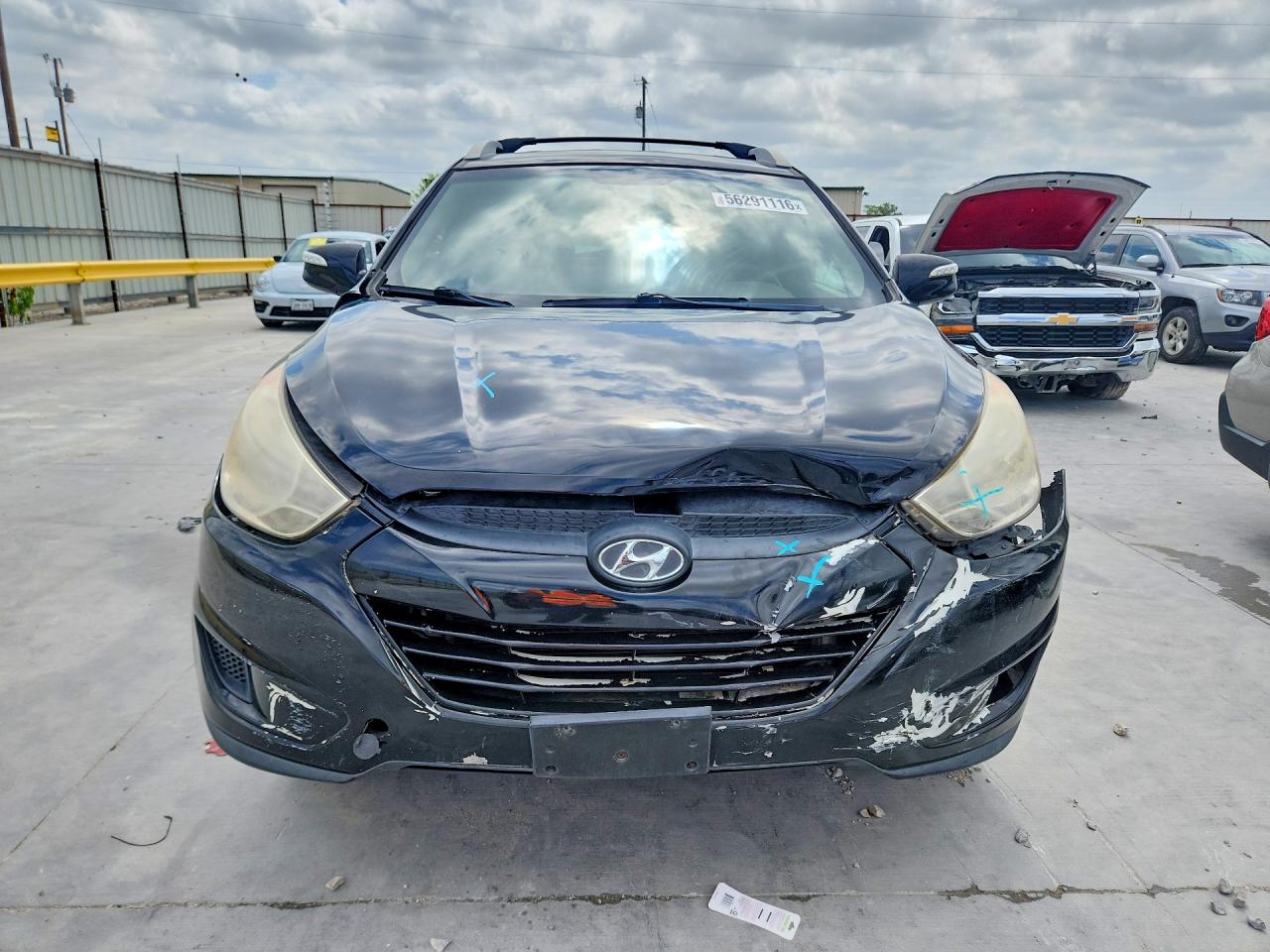 2012 Hyundai Tucson Gls Black vin: KM8JU3AC6CU360739