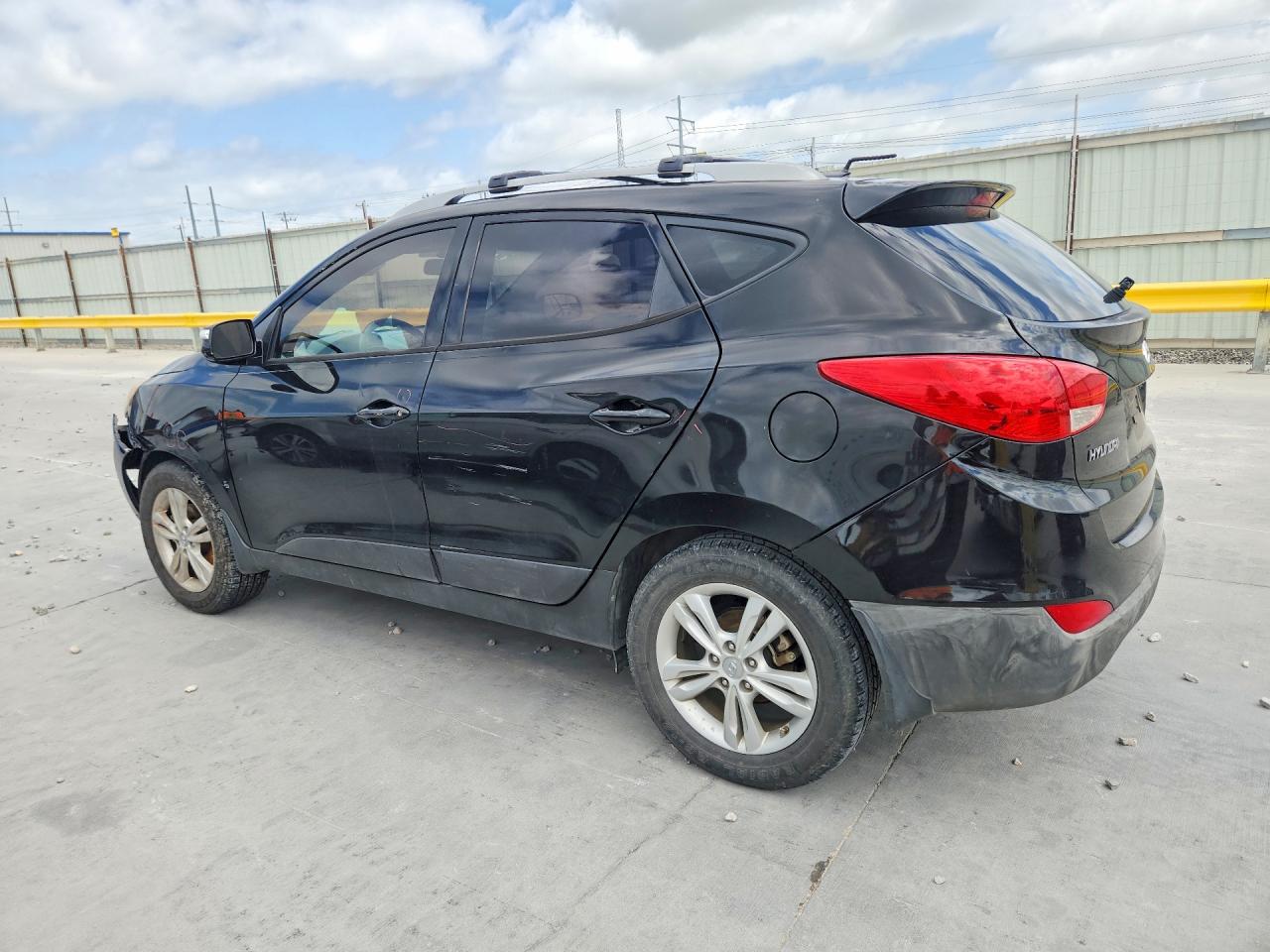 2012 Hyundai Tucson Gls Black vin: KM8JU3AC6CU360739