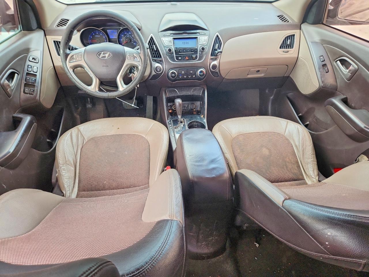 2012 Hyundai Tucson Gls Black vin: KM8JU3AC6CU360739