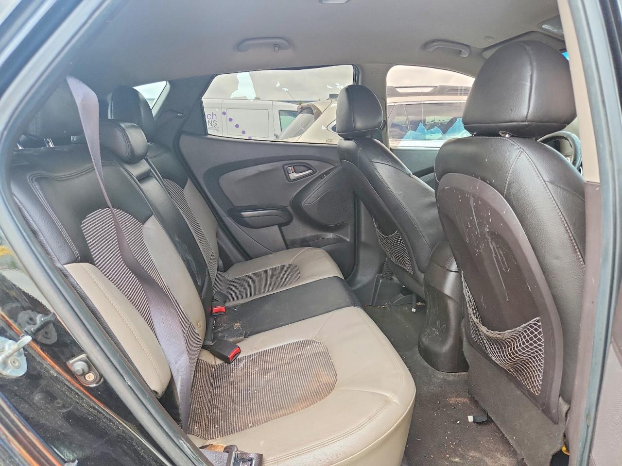 2012 Hyundai Tucson Gls Black vin: KM8JU3AC6CU360739