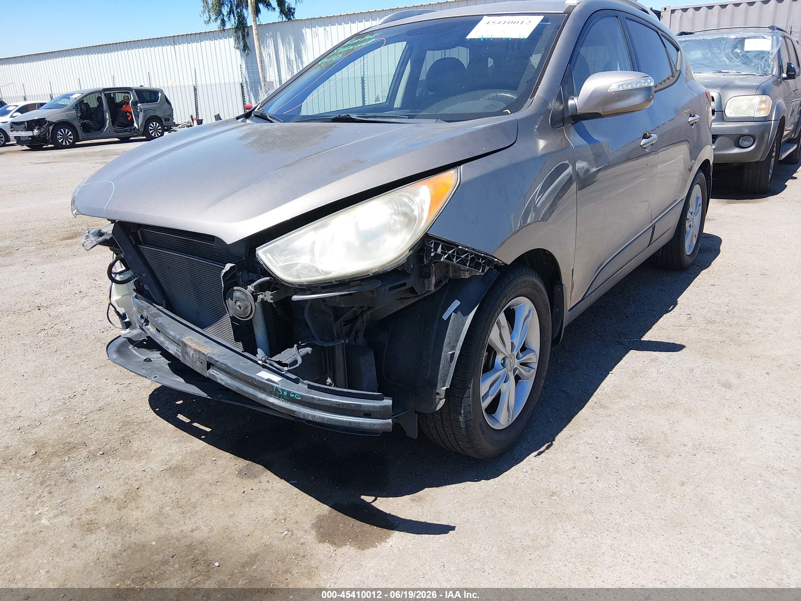 2012 Hyundai Tucson Gls Brown vin: KM8JU3AC6CU364371