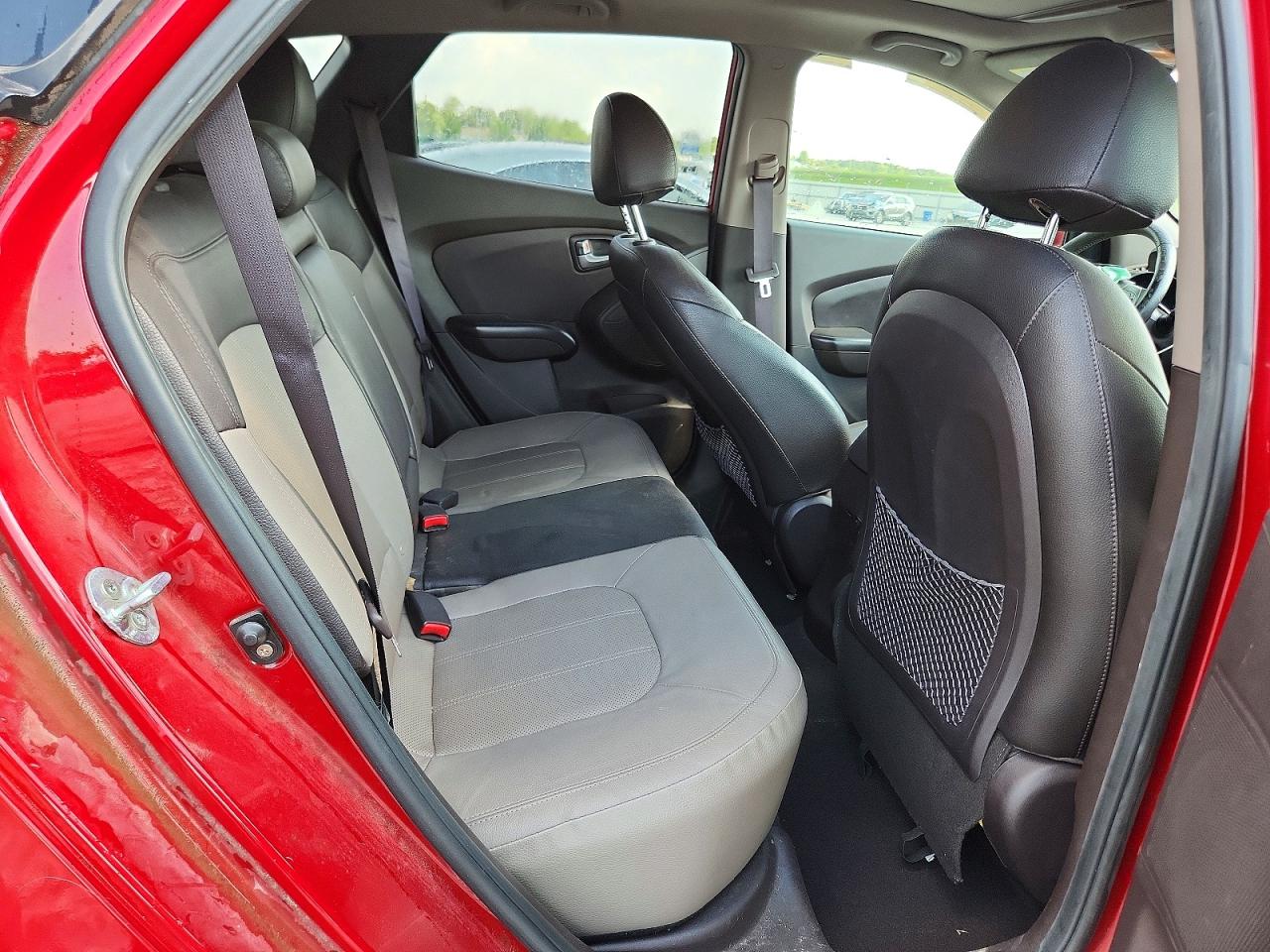 2012 Hyundai Tucson Limited Red vin: KM8JU3AC6CU385687