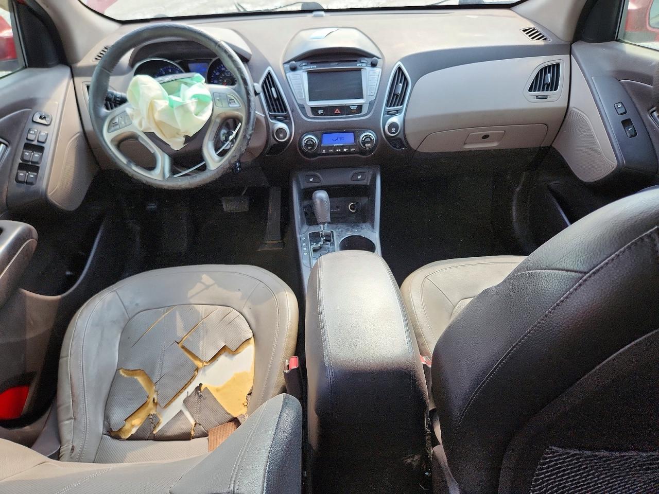 2012 Hyundai Tucson Limited Red vin: KM8JU3AC6CU385687