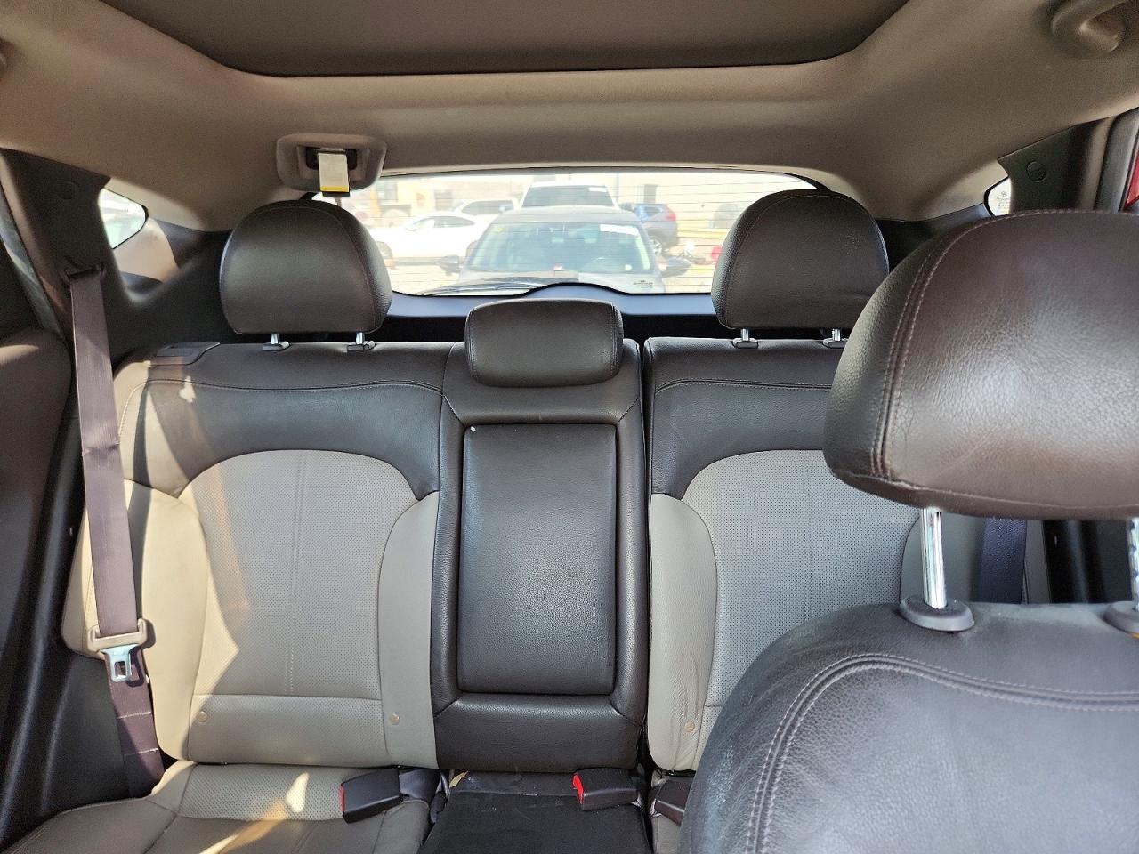 2012 Hyundai Tucson Limited Red vin: KM8JU3AC6CU385687