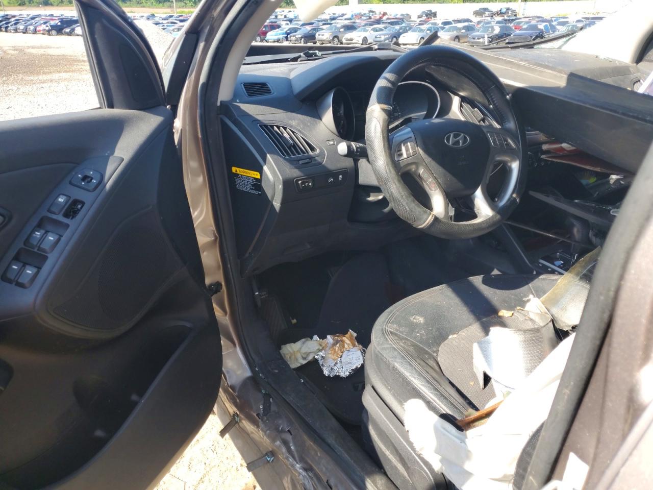 2012 Hyundai Tucson Gls Серый vin: KM8JU3AC6CU403699