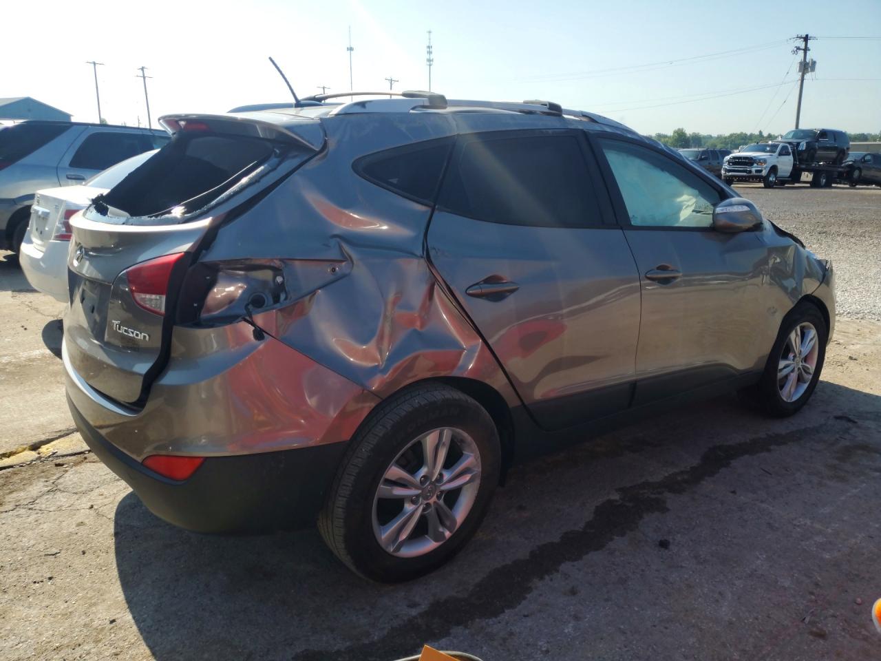 2012 Hyundai Tucson Gls Серый vin: KM8JU3AC6CU403699