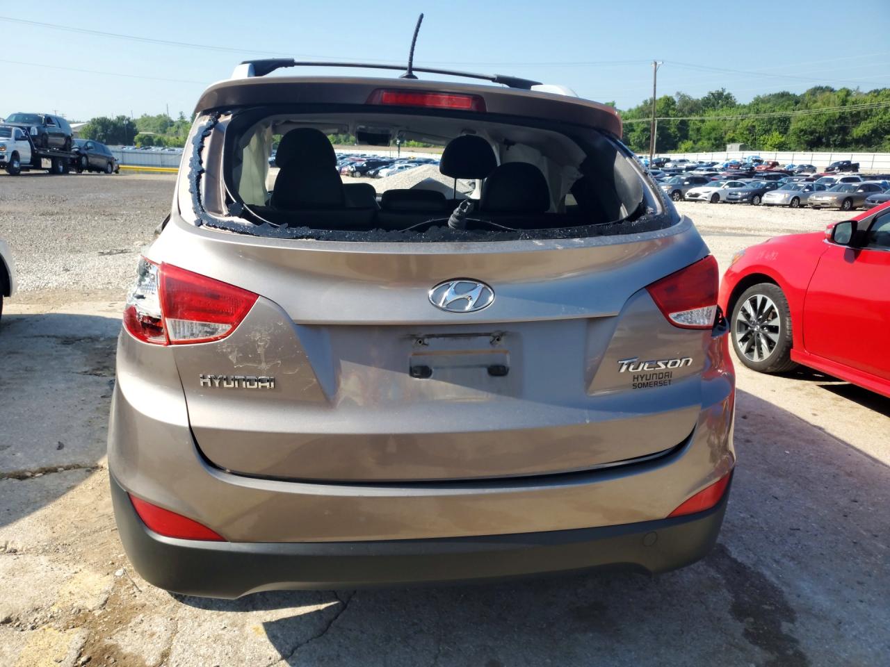 2012 Hyundai Tucson Gls Серый vin: KM8JU3AC6CU403699