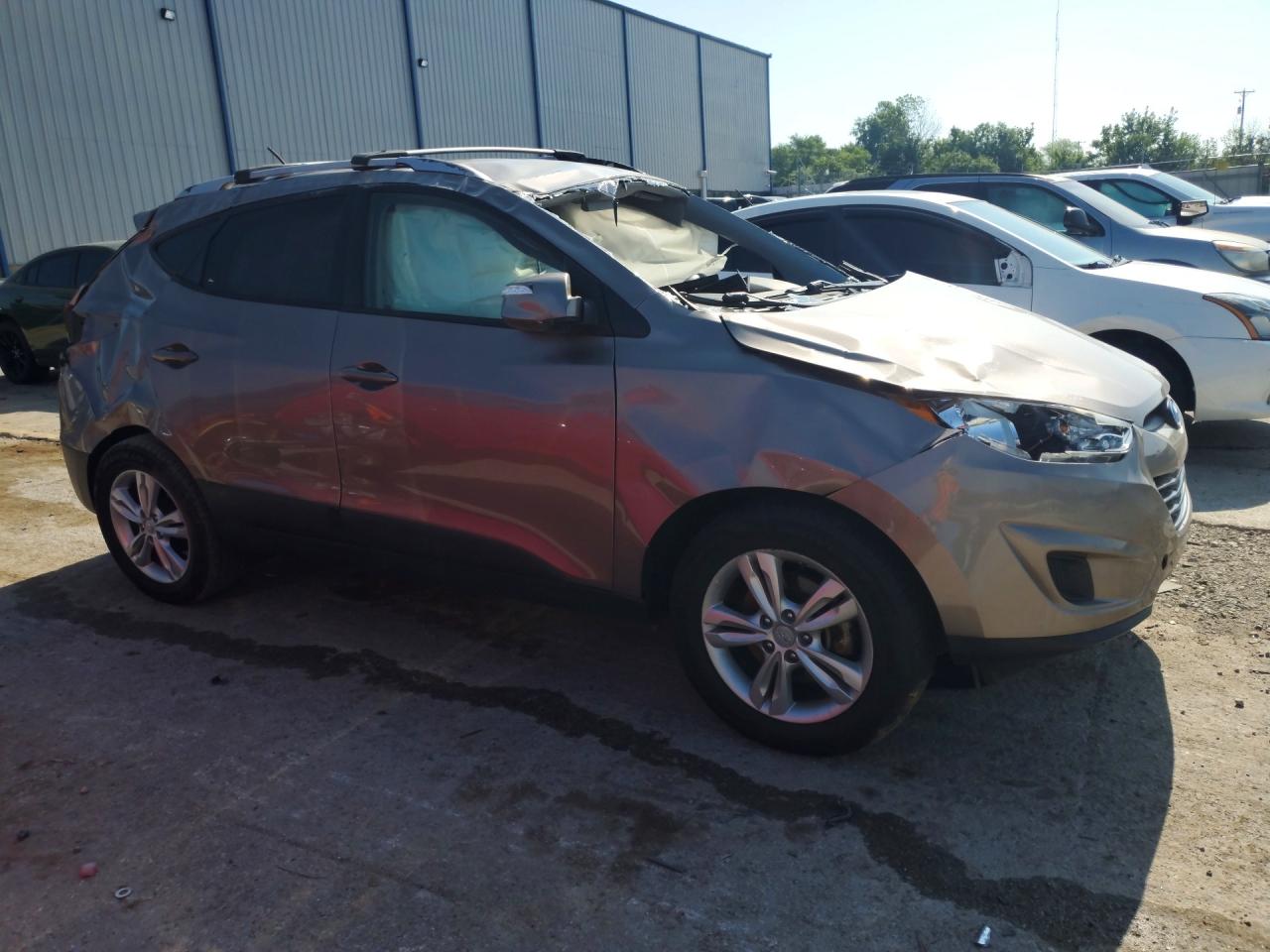 2012 Hyundai Tucson Gls Серый vin: KM8JU3AC6CU403699