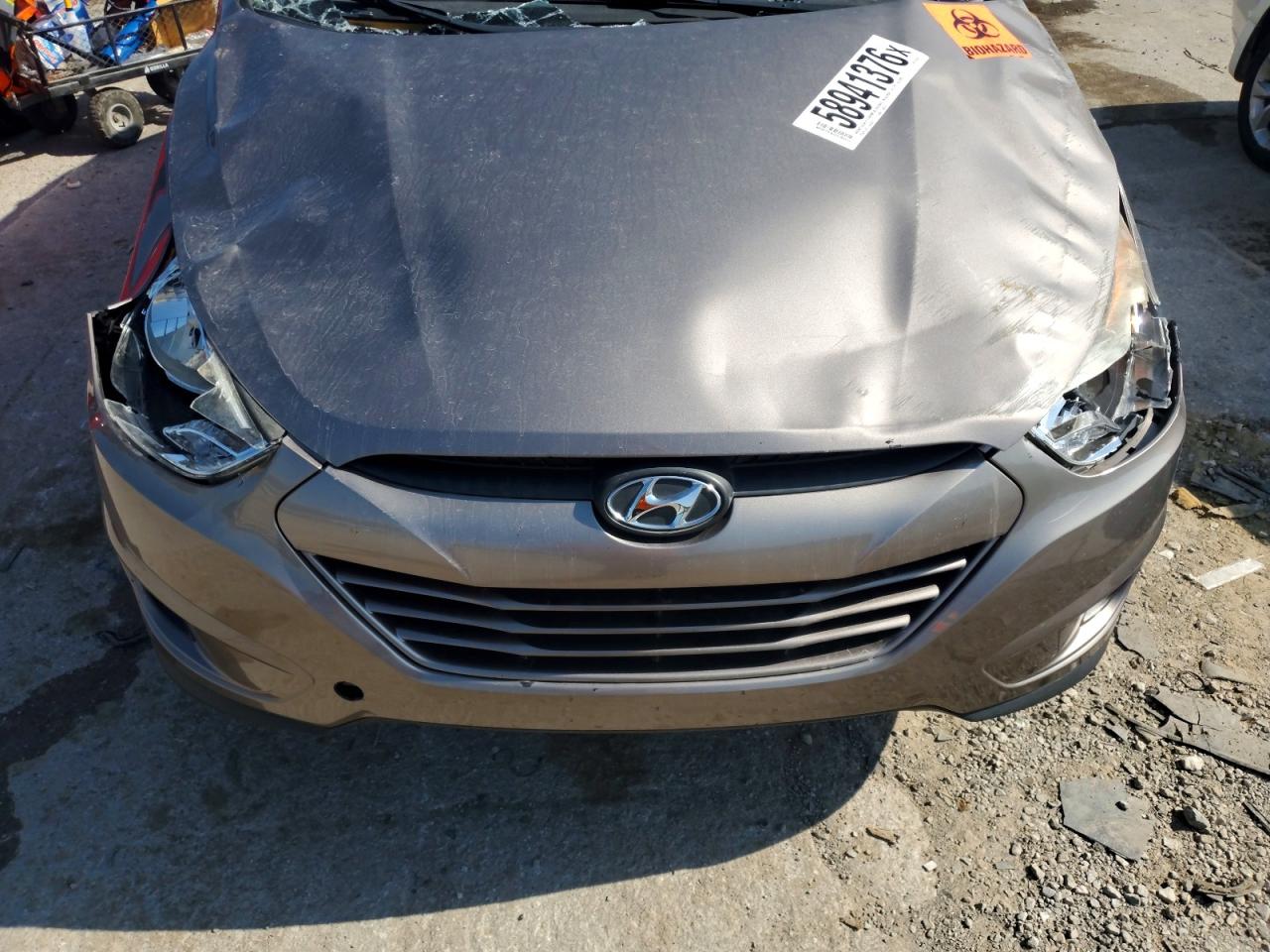 2012 Hyundai Tucson Gls Серый vin: KM8JU3AC6CU403699