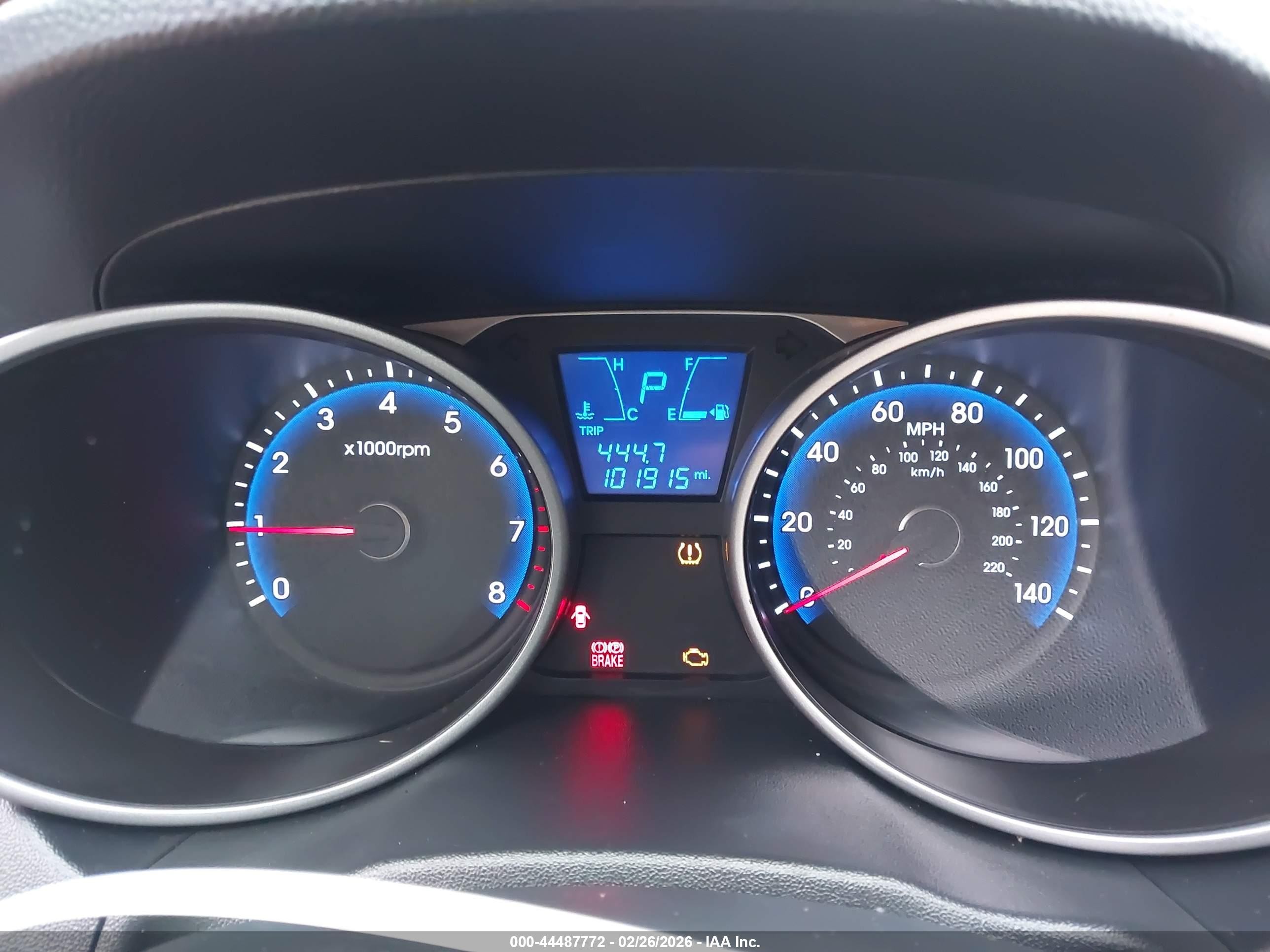 2012 Hyundai Tucson Gls Gray vin: KM8JU3AC6CU442793