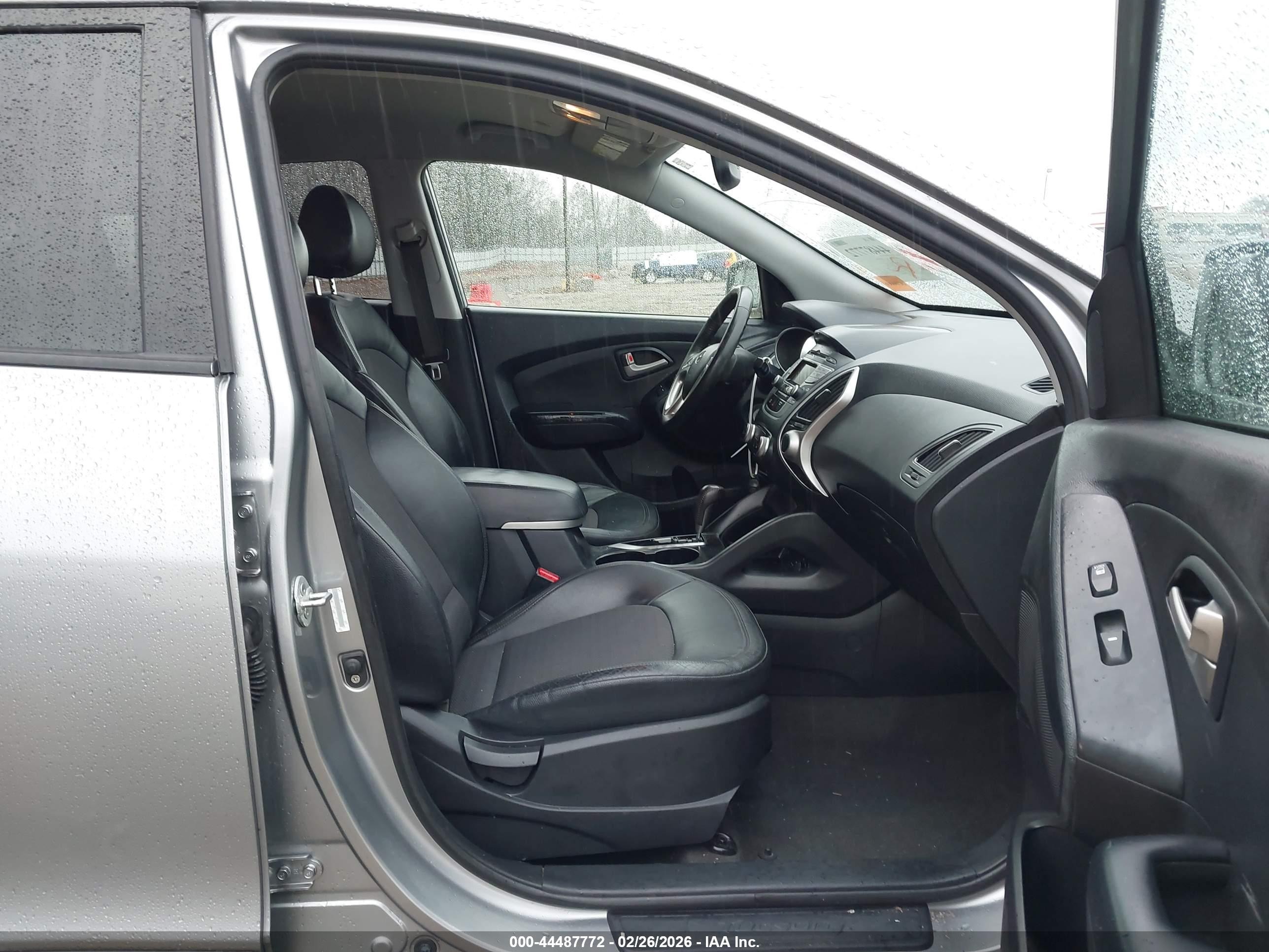 2012 Hyundai Tucson Gls Gray vin: KM8JU3AC6CU442793