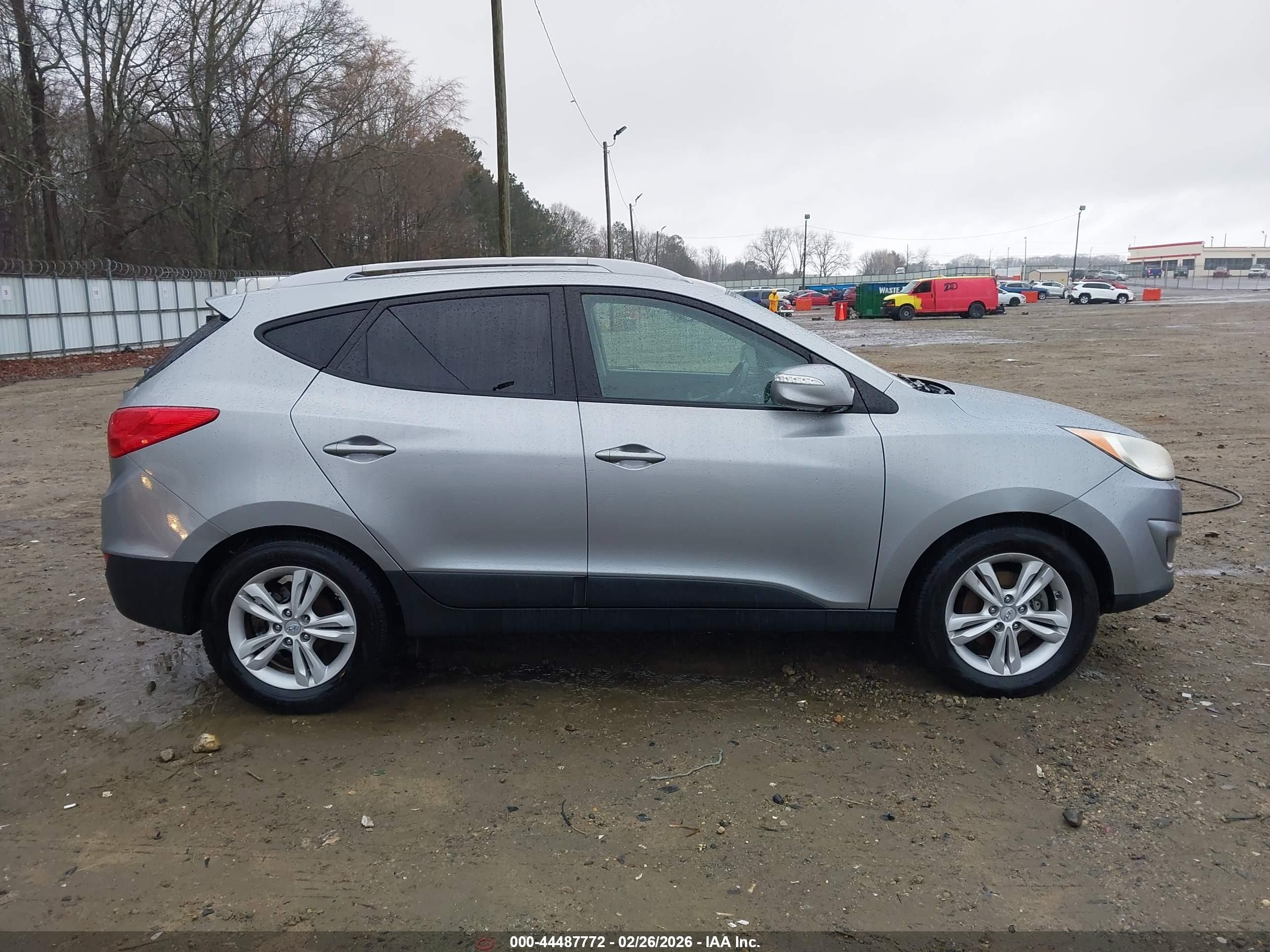 2012 Hyundai Tucson Gls Gray vin: KM8JU3AC6CU442793