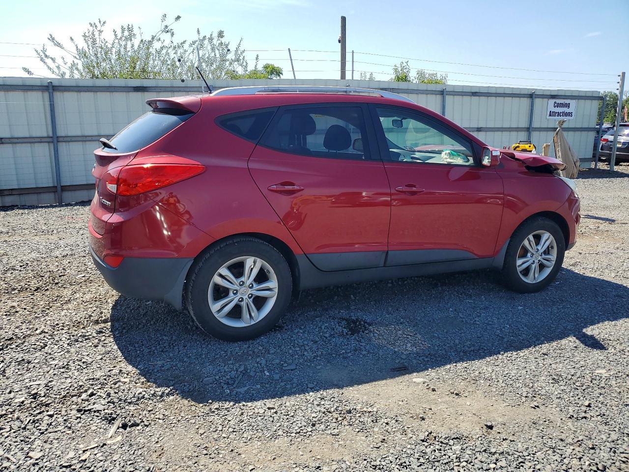 2012 Hyundai Tucson Gls Красный vin: KM8JU3AC6CU513698
