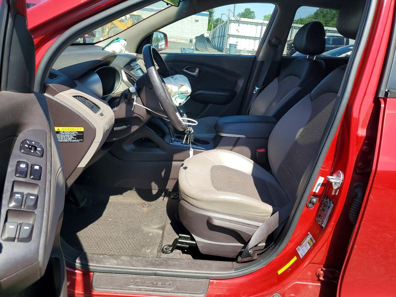 2012 Hyundai Tucson Gls Красный vin: KM8JU3AC6CU513698