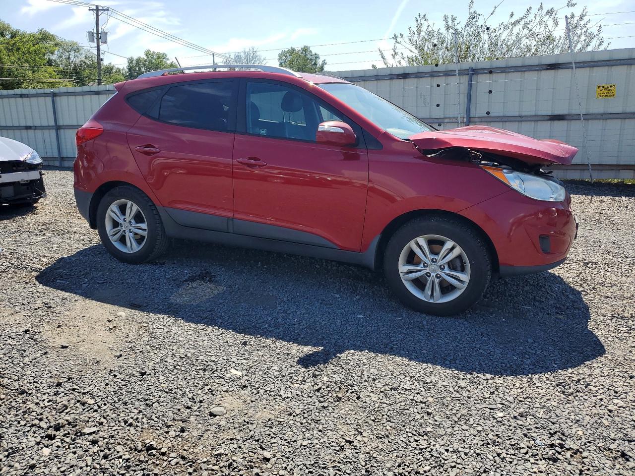 2012 Hyundai Tucson Gls Красный vin: KM8JU3AC6CU513698