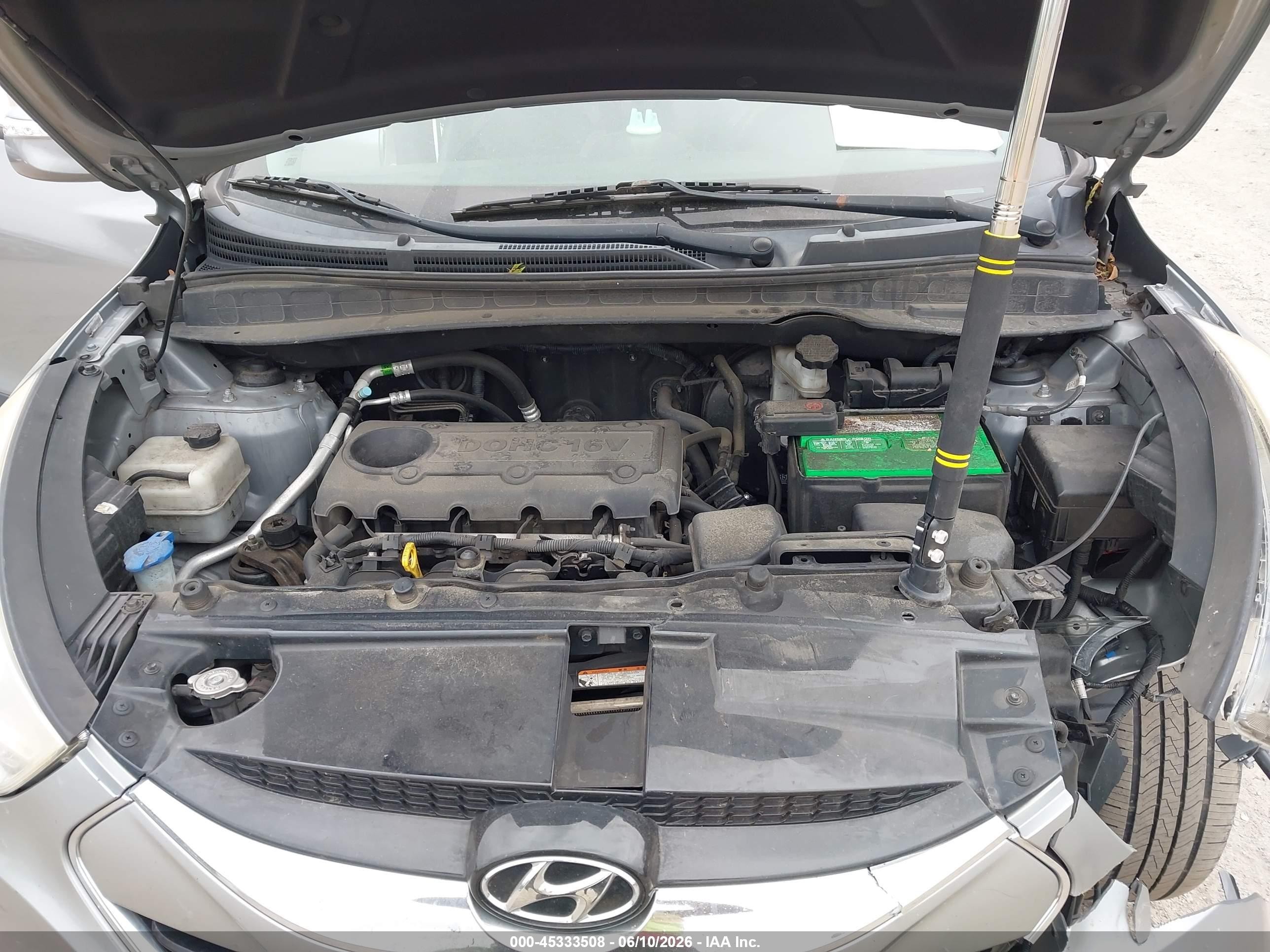 2012 Hyundai Tucson Limited Silver vin: KM8JU3AC6CU529934
