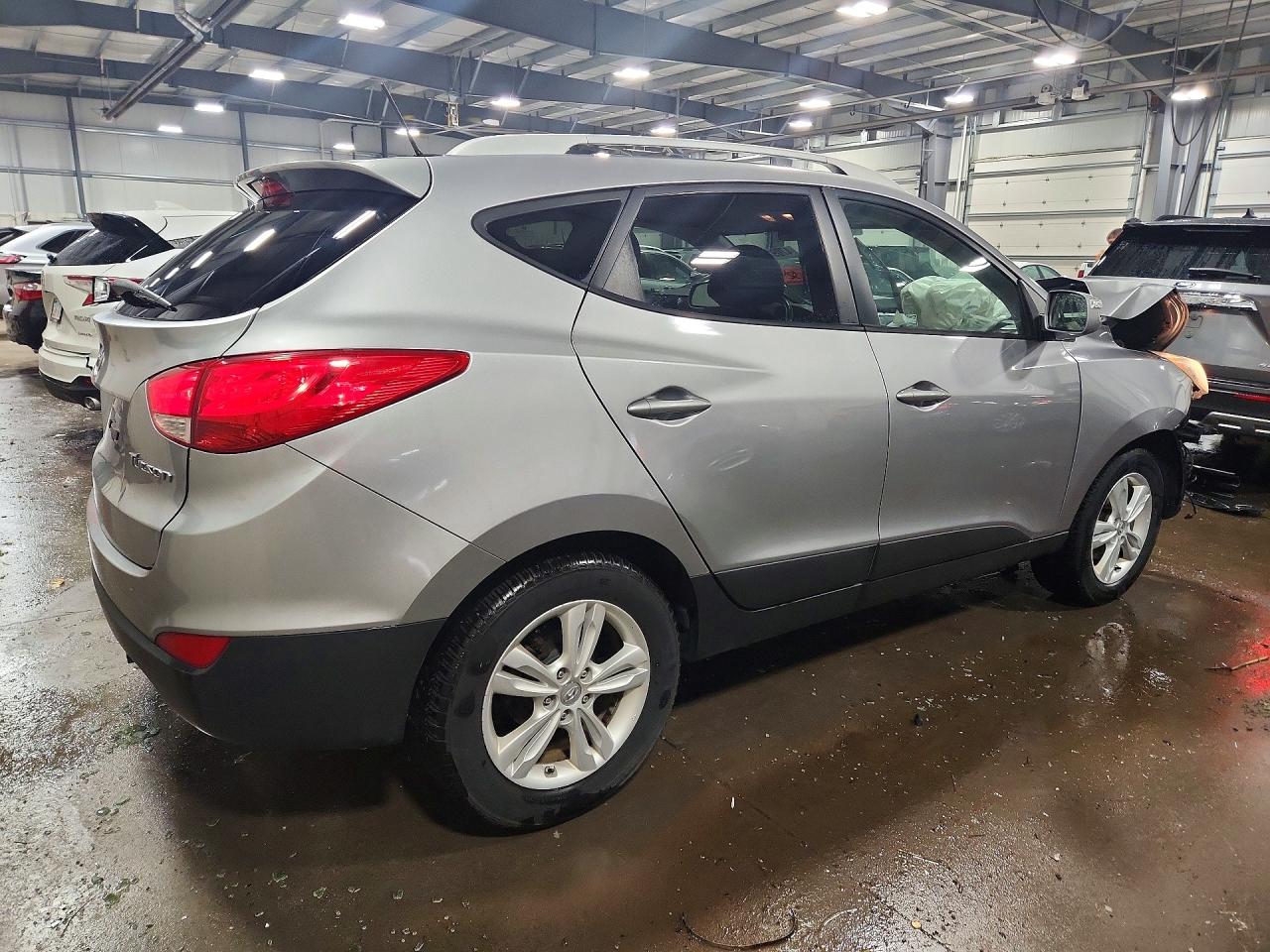 2013 Hyundai Tucson Gls Silver vin: KM8JU3AC6DU547593
