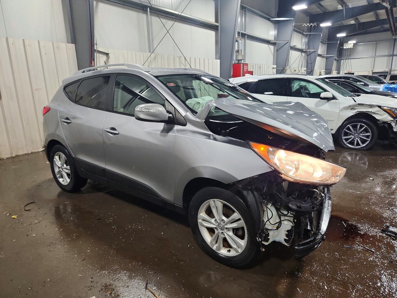 2013 Hyundai Tucson Gls Silver vin: KM8JU3AC6DU547593
