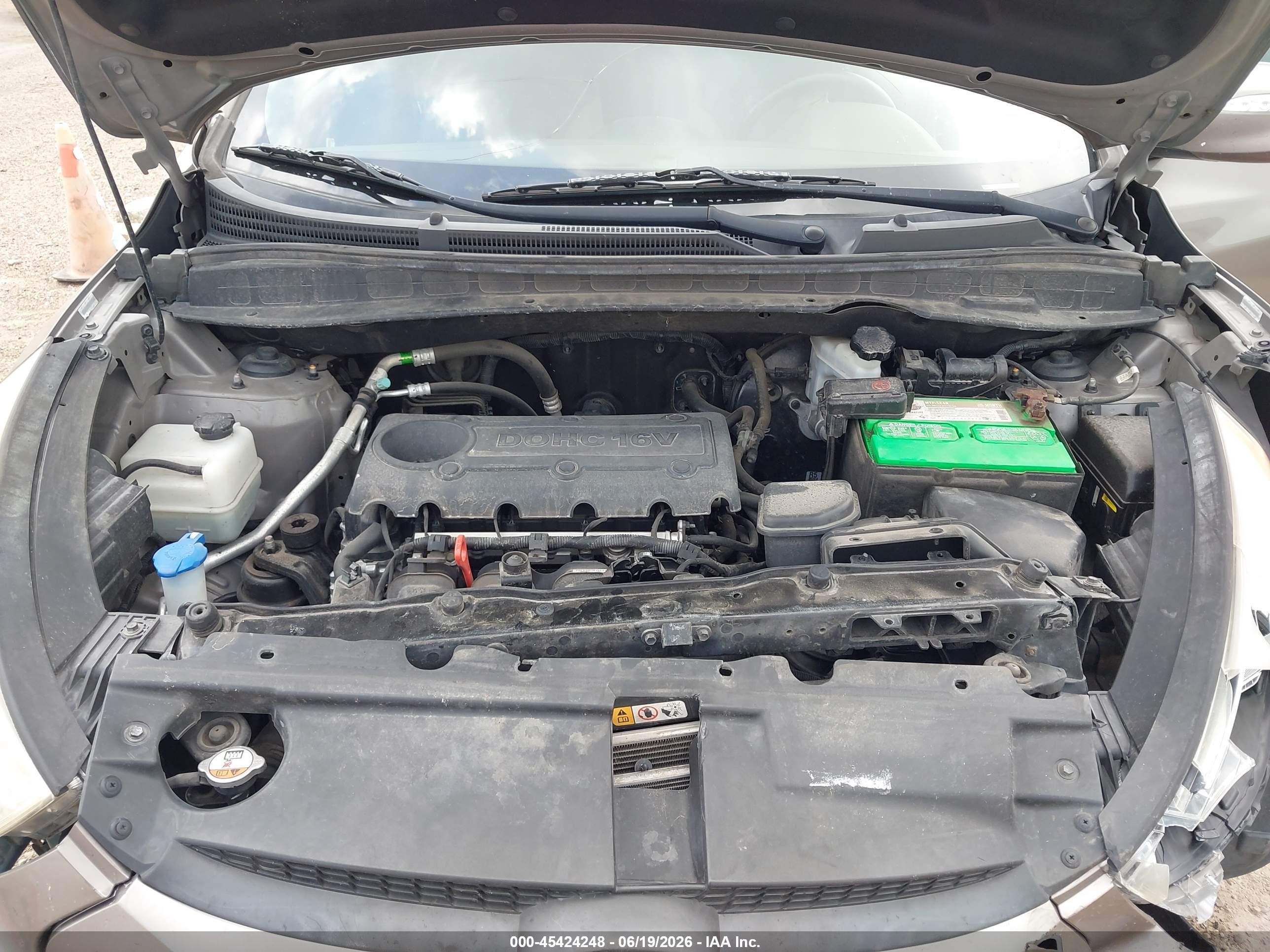 2013 Hyundai Tucson Gls Коричневый vin: KM8JU3AC6DU579931