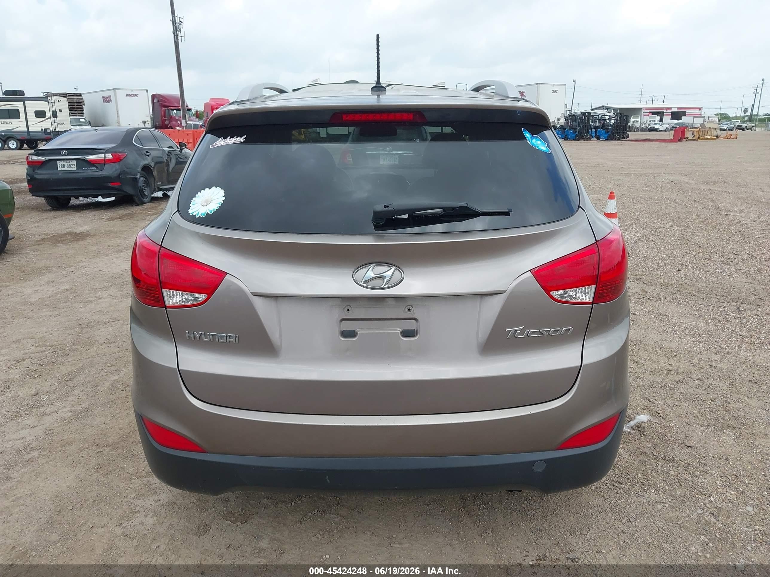 2013 Hyundai Tucson Gls Коричневый vin: KM8JU3AC6DU579931